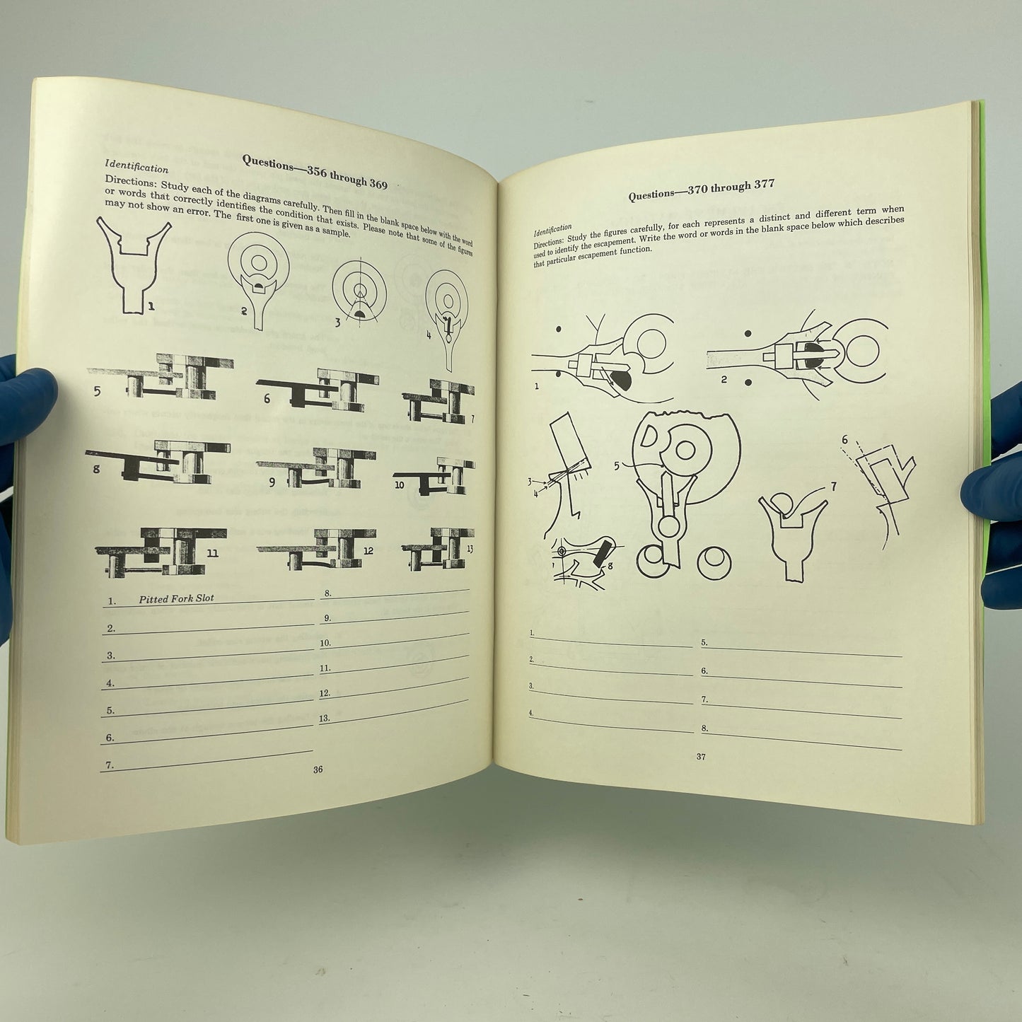 Mar Lot 121- Questions And Answers of and for the Watchmaking Profession