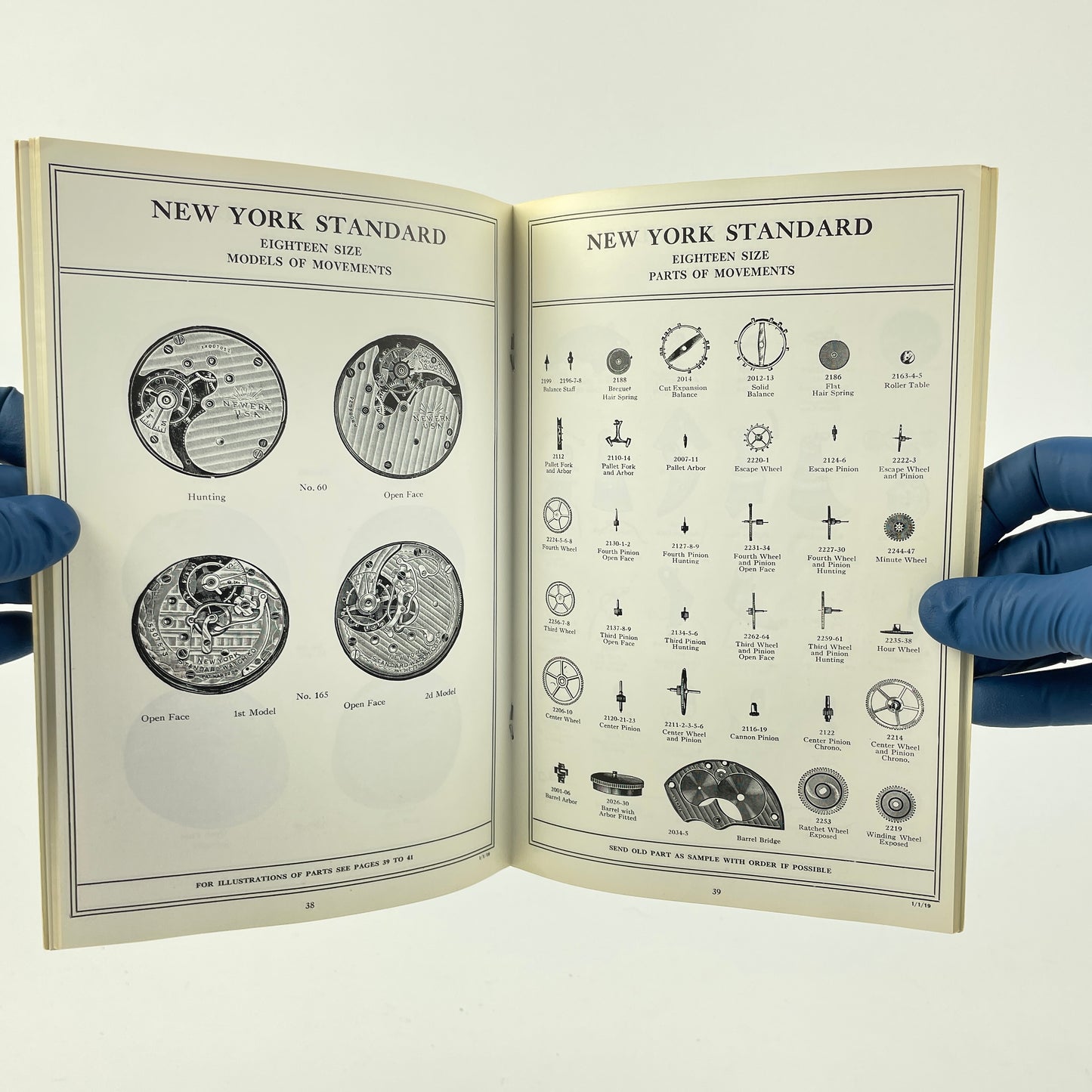 Lot 82- The Keystone Watch Case Co. Material Catalog