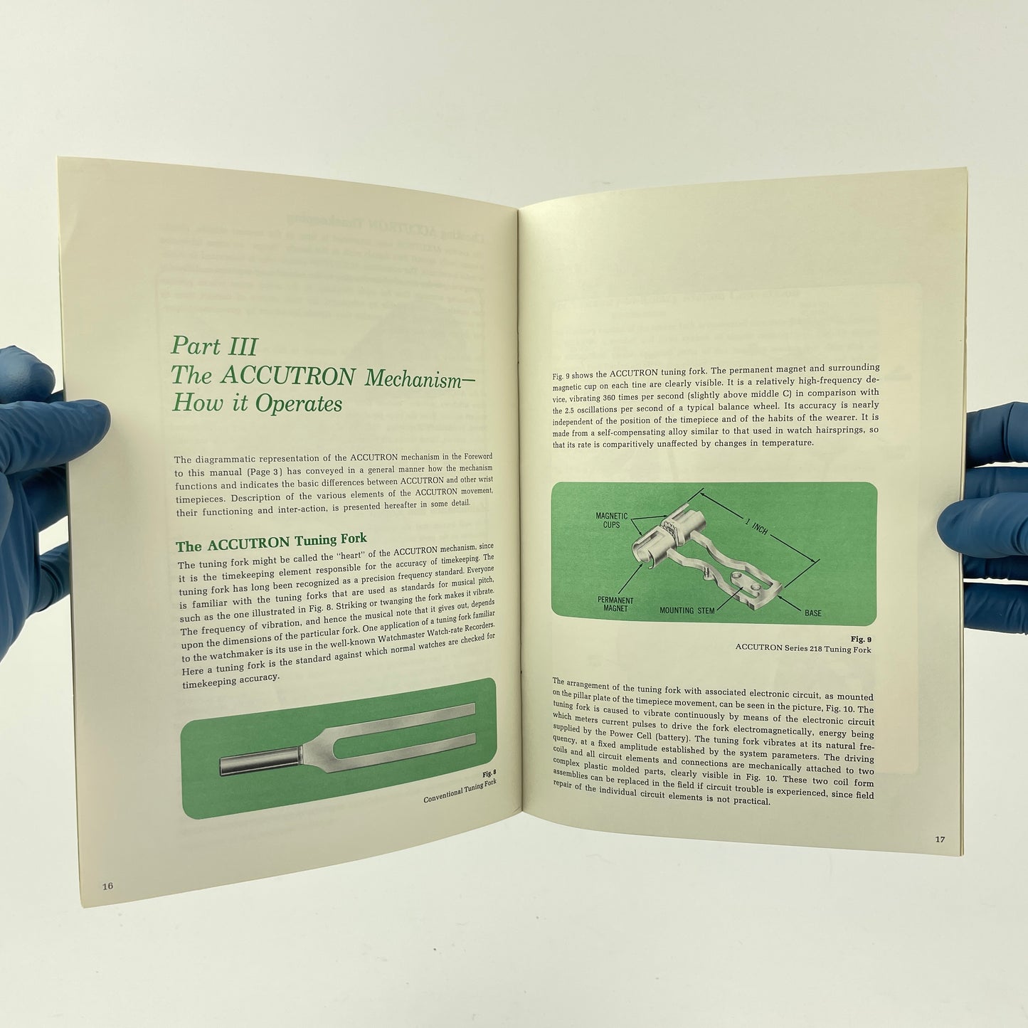 Lot 22- Accutron Technical Information Series 218