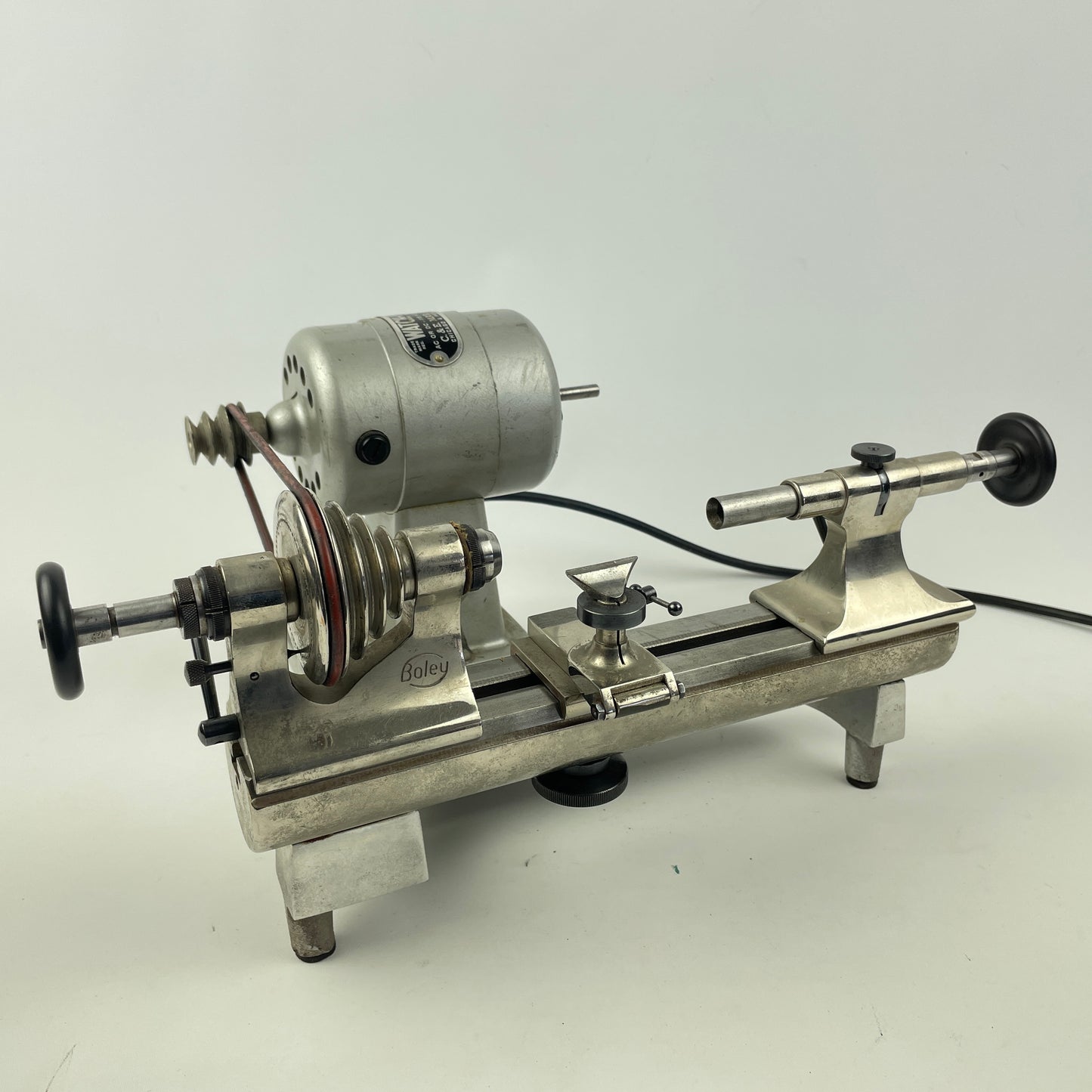 Lot 38- G. Boley Signed Watchmaker’s 8 MM Lathe