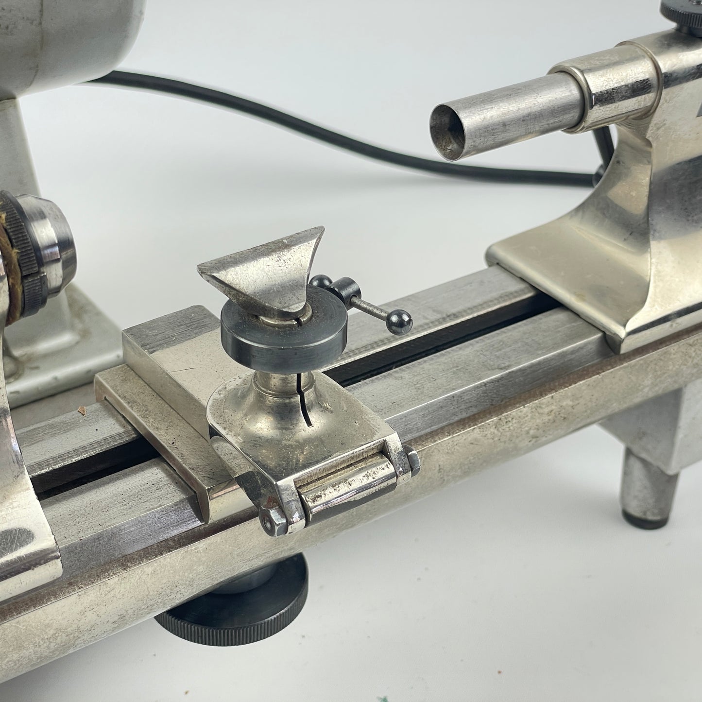 Lot 38- G. Boley Signed Watchmaker’s 8 MM Lathe