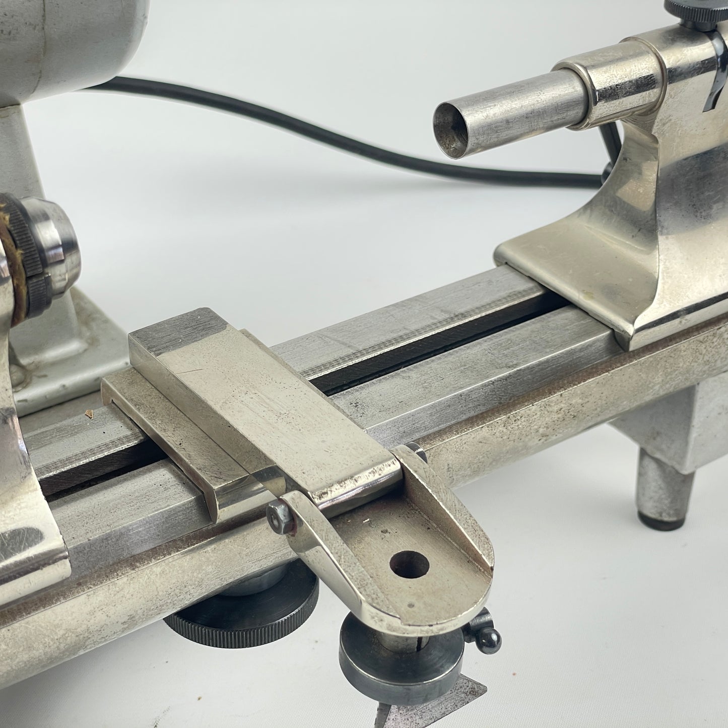 Lot 38- G. Boley Signed Watchmaker’s 8 MM Lathe