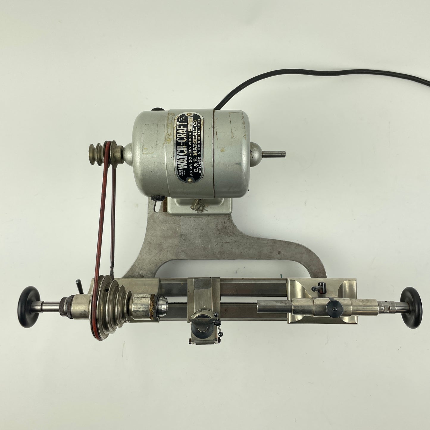 Lot 38- G. Boley Signed Watchmaker’s 8 MM Lathe