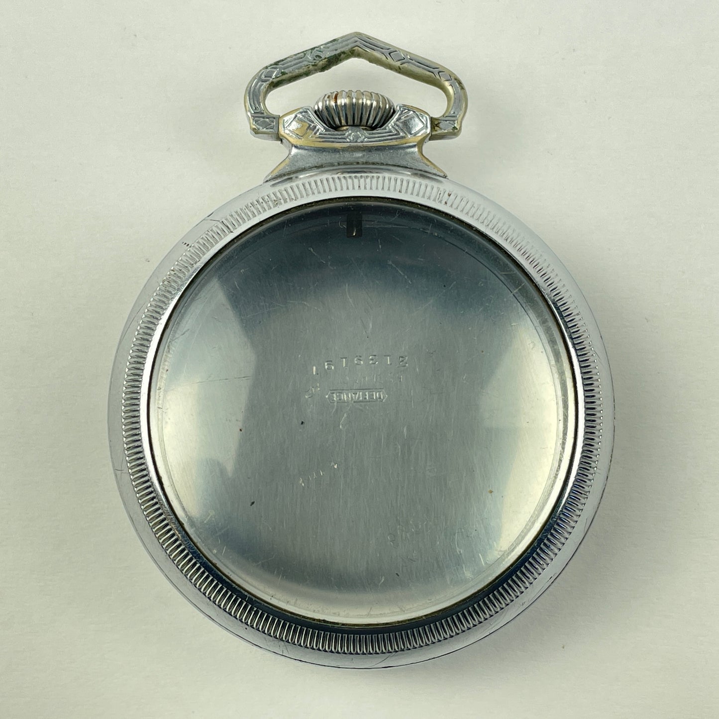 Lot 29- American 18 Size Railroad Open Face Screw Cover Pocket Watch Case
