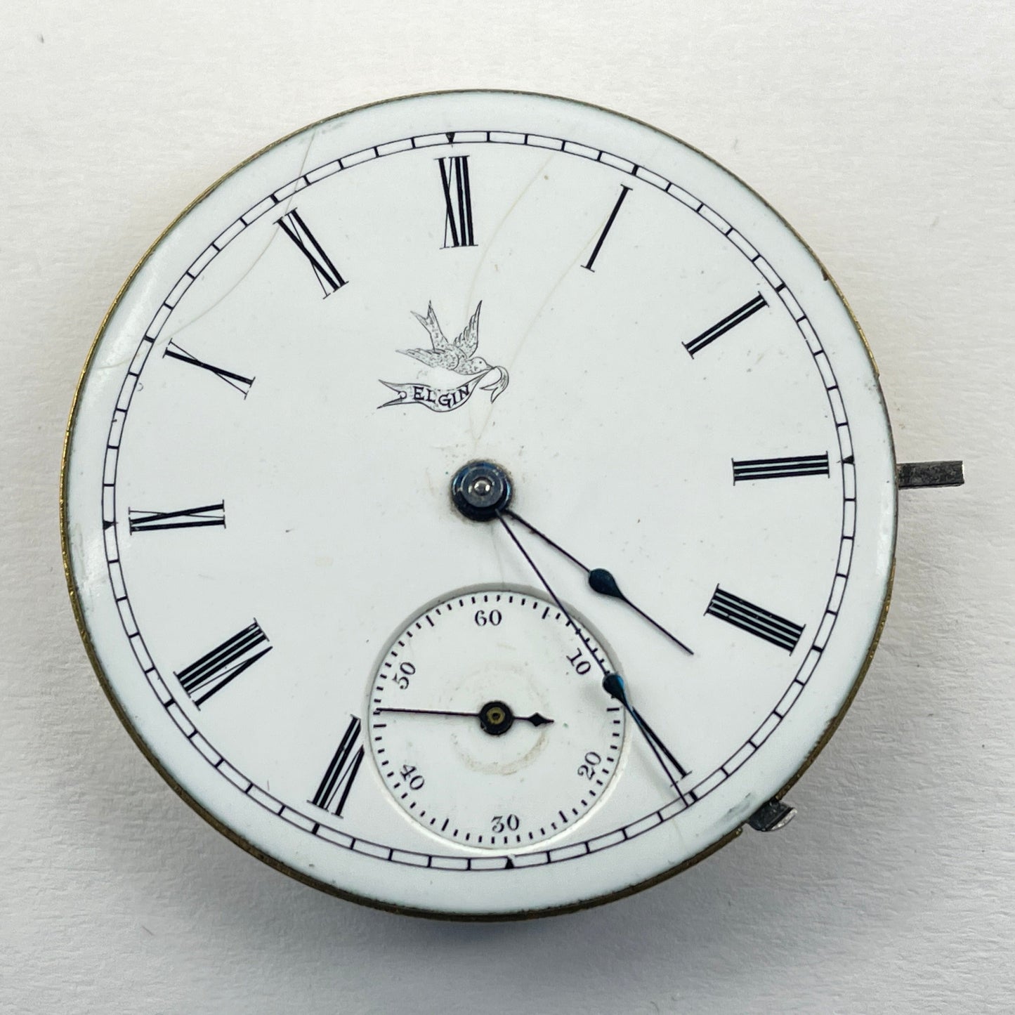 Lot 37- Elgin 12 Size & 6 Size Open Face & Hunting Pocket Watch Movements