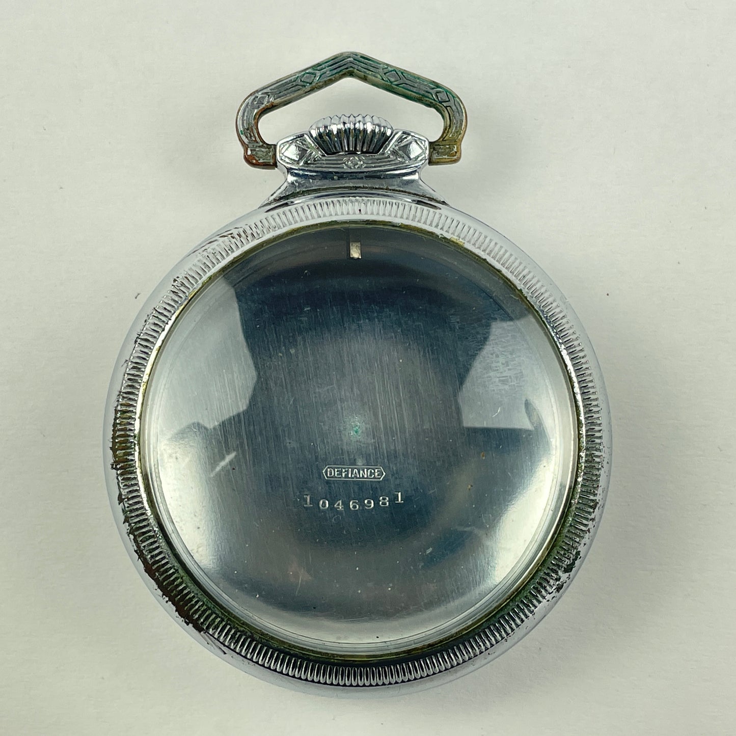 Lot 40- American 18 Size Railroad Open Face Screw Cover Pocket Watch Case