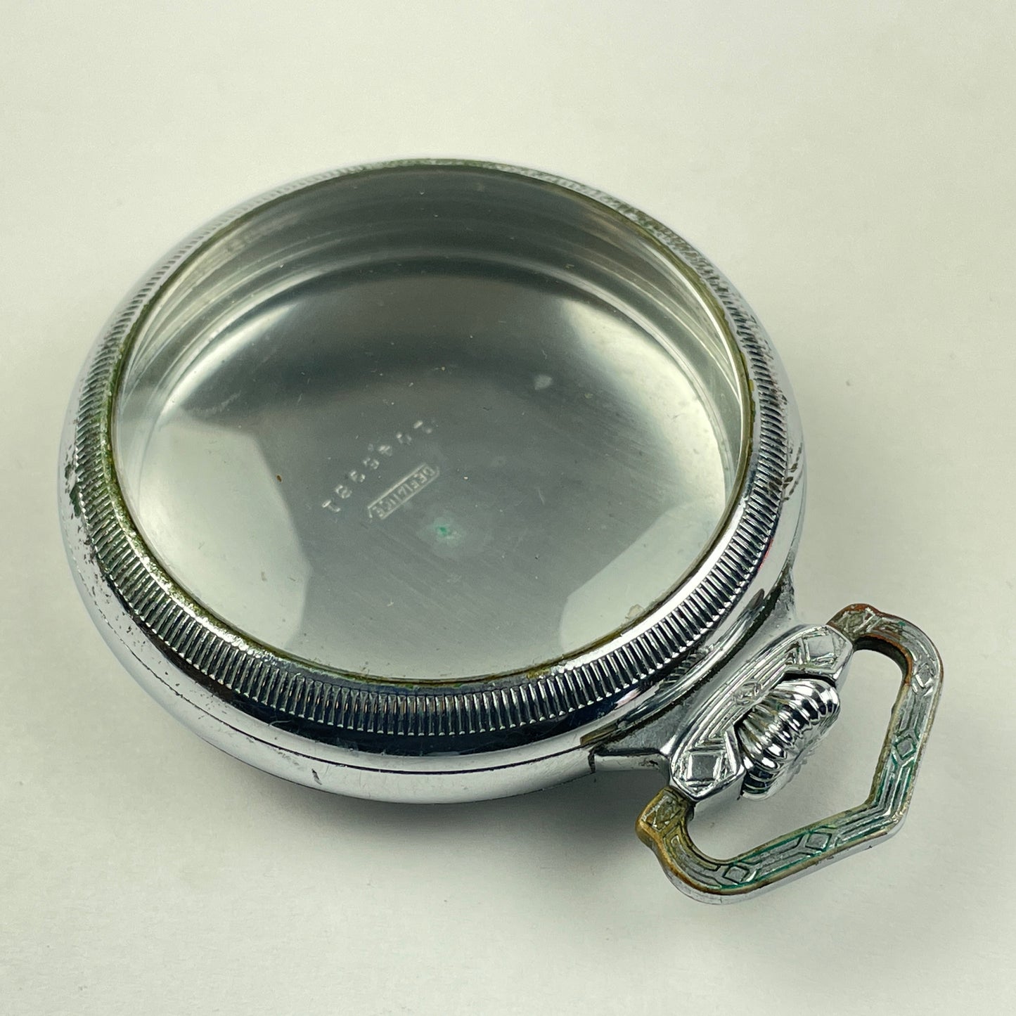 Lot 40- American 18 Size Railroad Open Face Screw Cover Pocket Watch Case