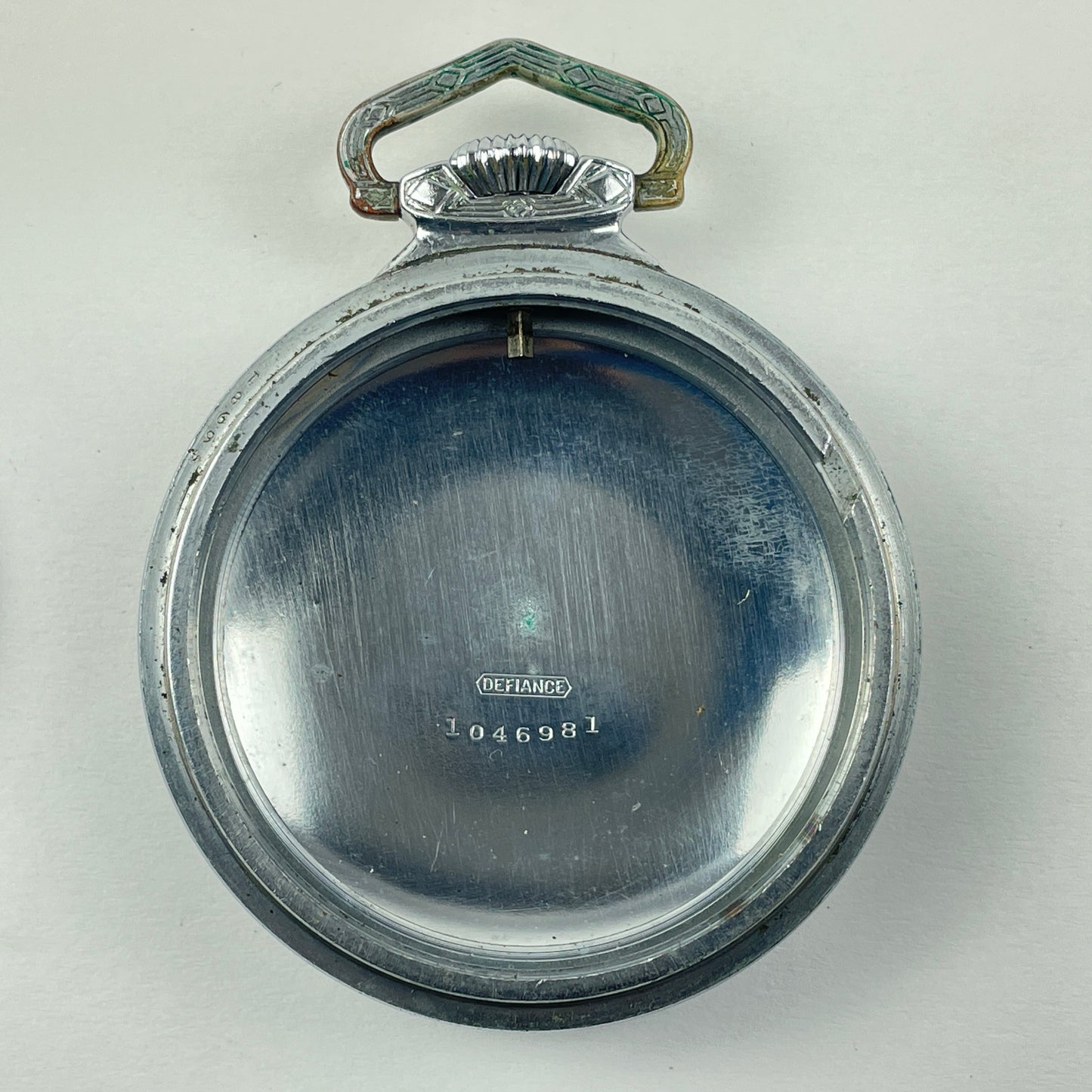 Lot 40- American 18 Size Railroad Open Face Screw Cover Pocket Watch Case