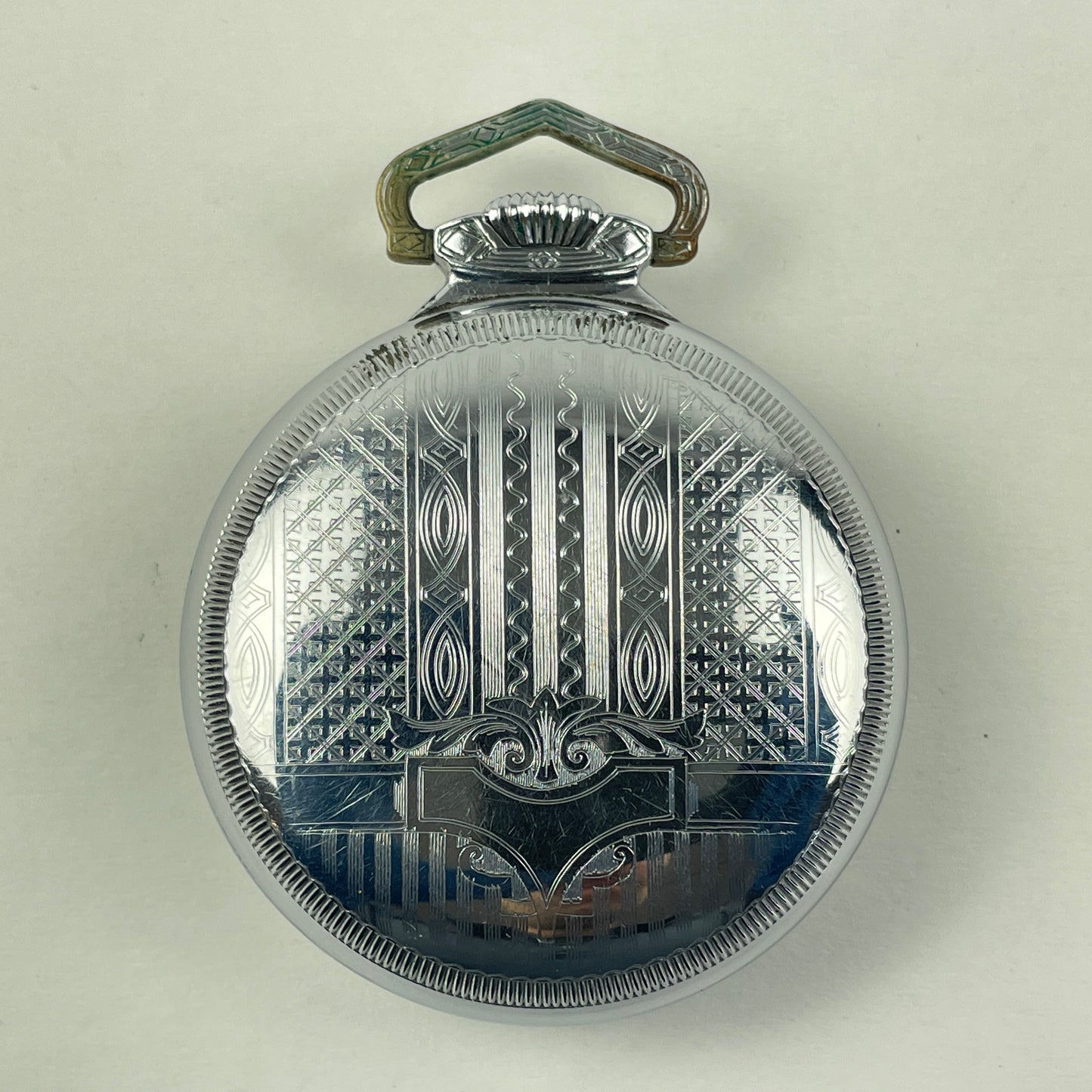 Lot 40- American 18 Size Railroad Open Face Screw Cover Pocket Watch Case
