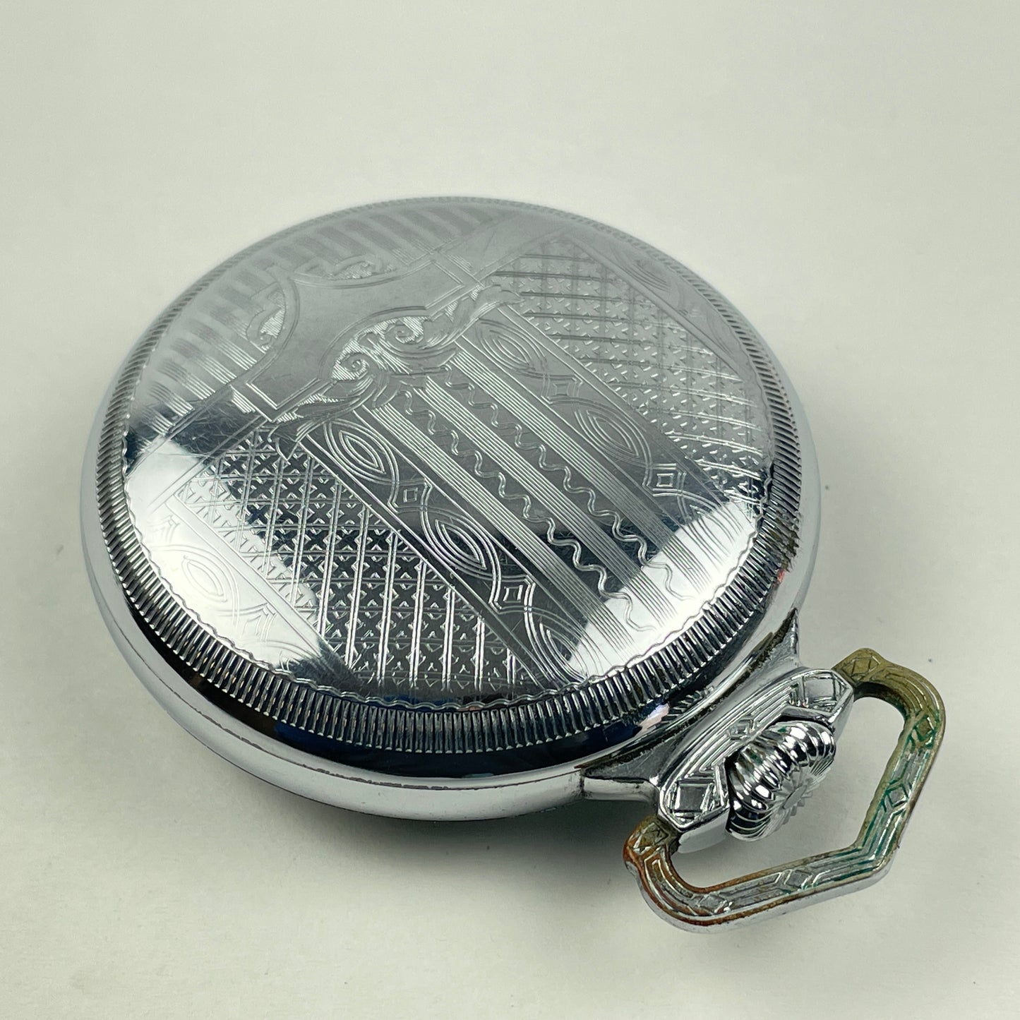 Lot 40- American 18 Size Railroad Open Face Screw Cover Pocket Watch Case