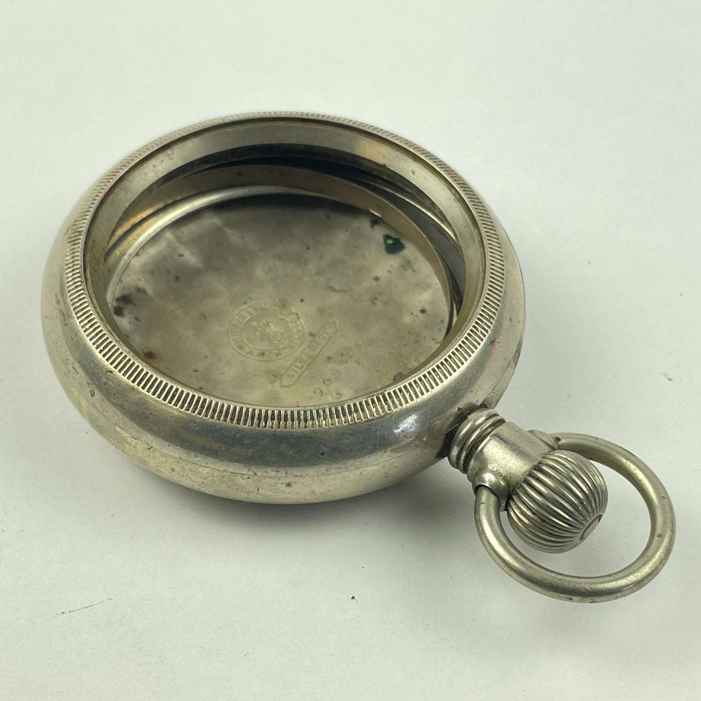 Lot 110- American 18 Size Screw Cover Philadelphia Silveroid Pocket Watch Case
