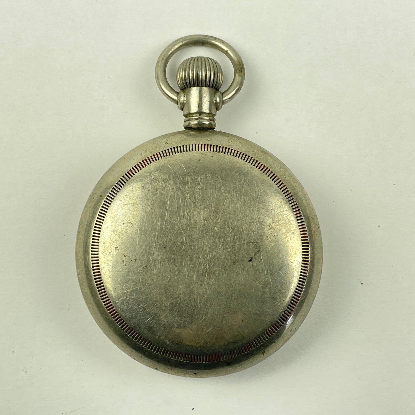 Lot 110- American 18 Size Screw Cover Philadelphia Silveroid Pocket Watch Case