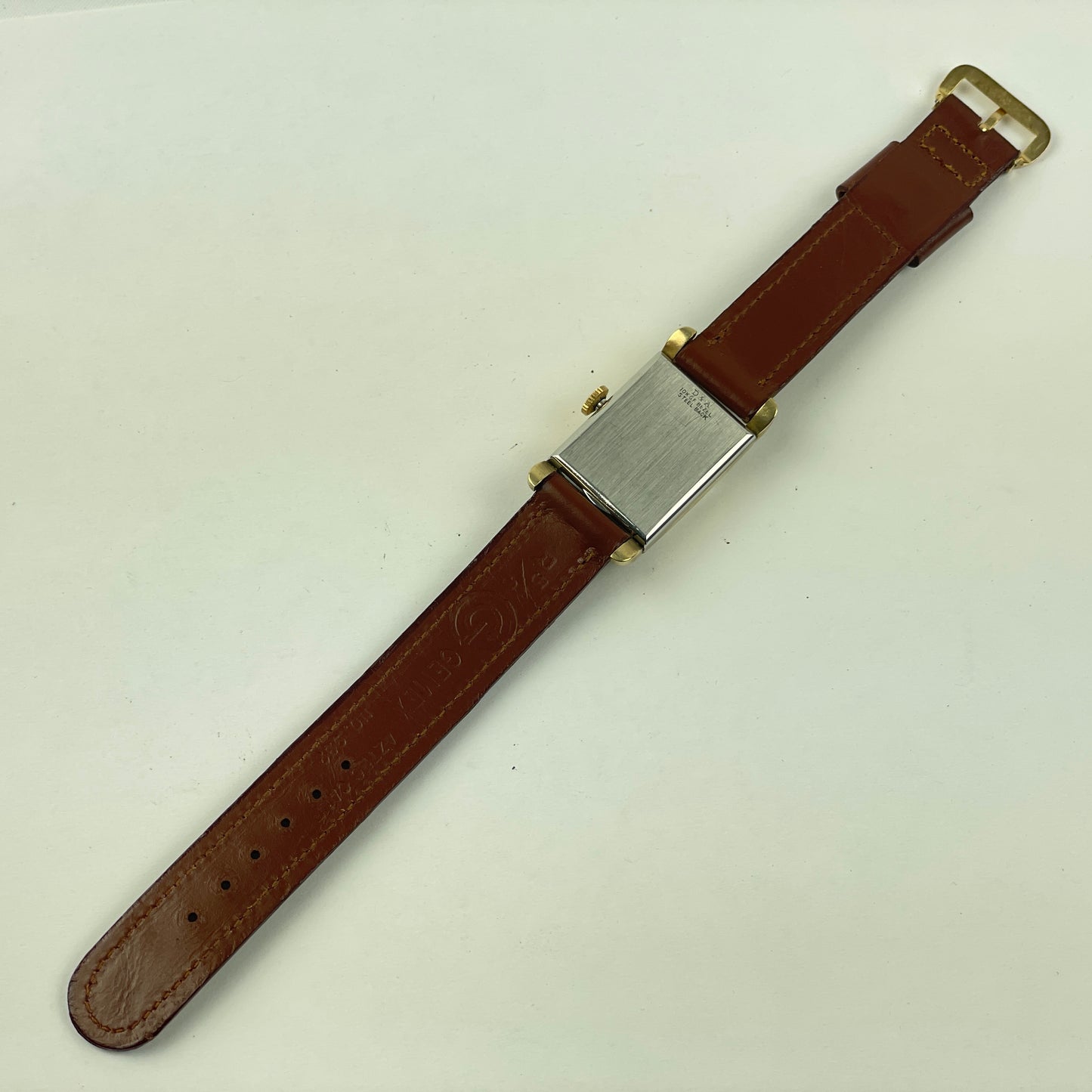 Lot 43- Wittnauer Triple Signed 17 Jewel Vintage Mechanical Wristwatch