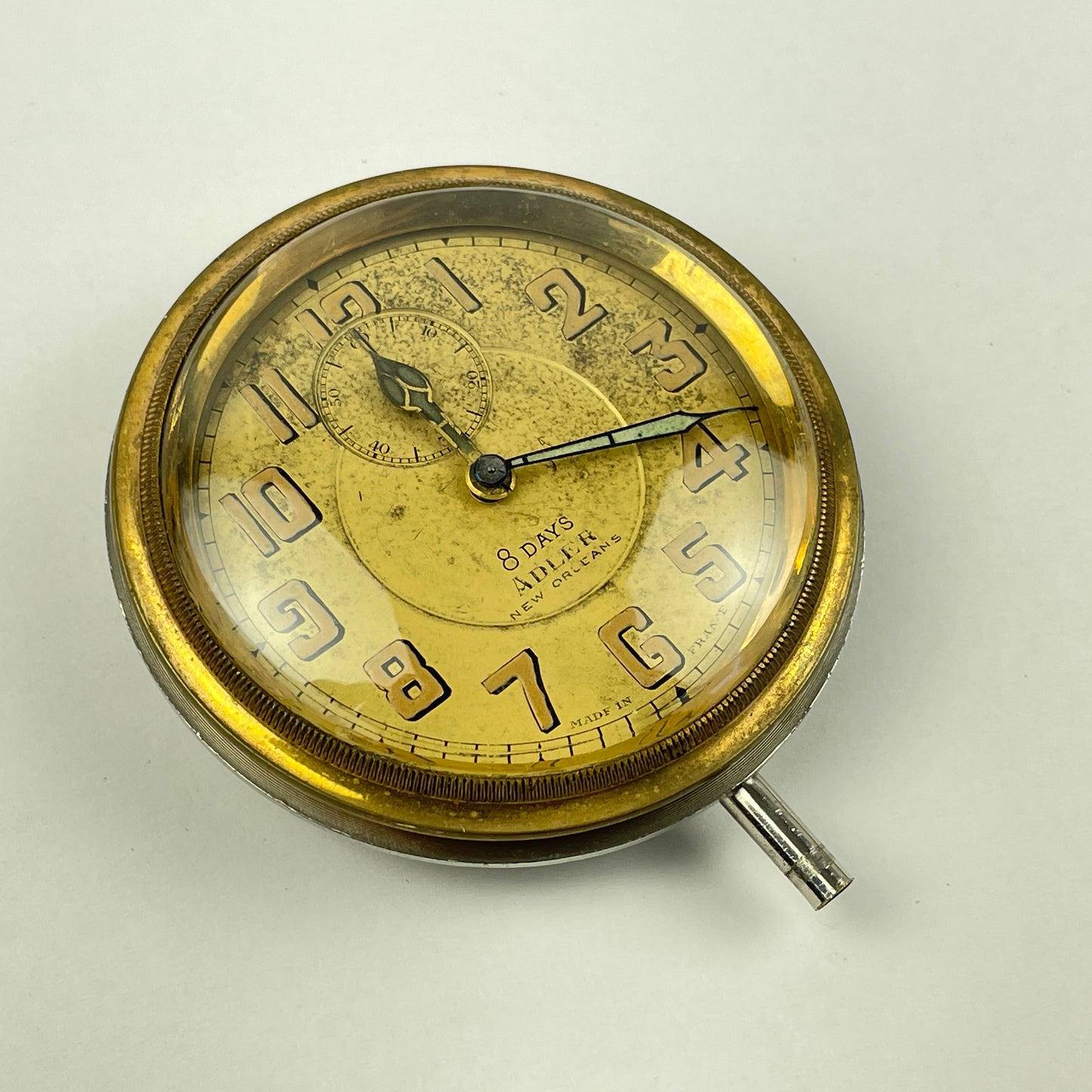 Lot 118- Three (3) Swiss 8-Day Travel Clocks