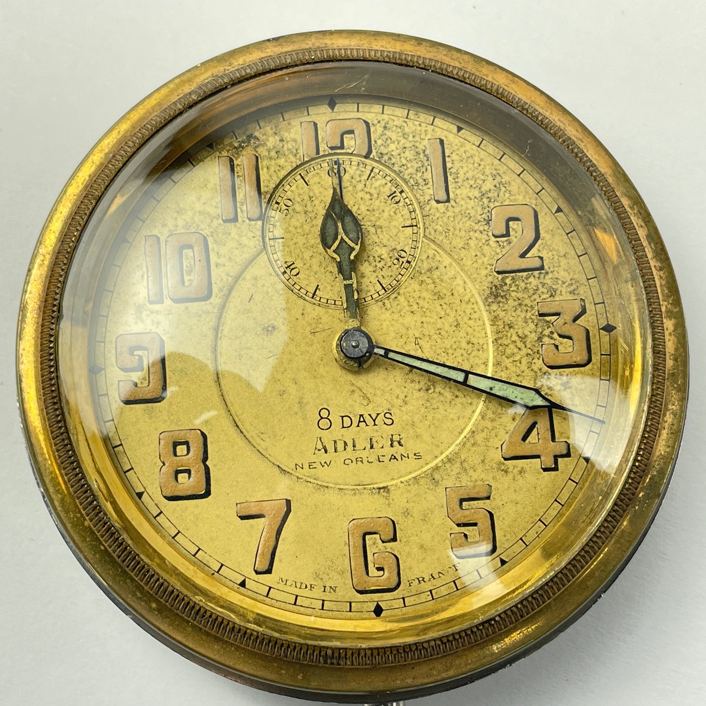Lot 118- Three (3) Swiss 8-Day Travel Clocks