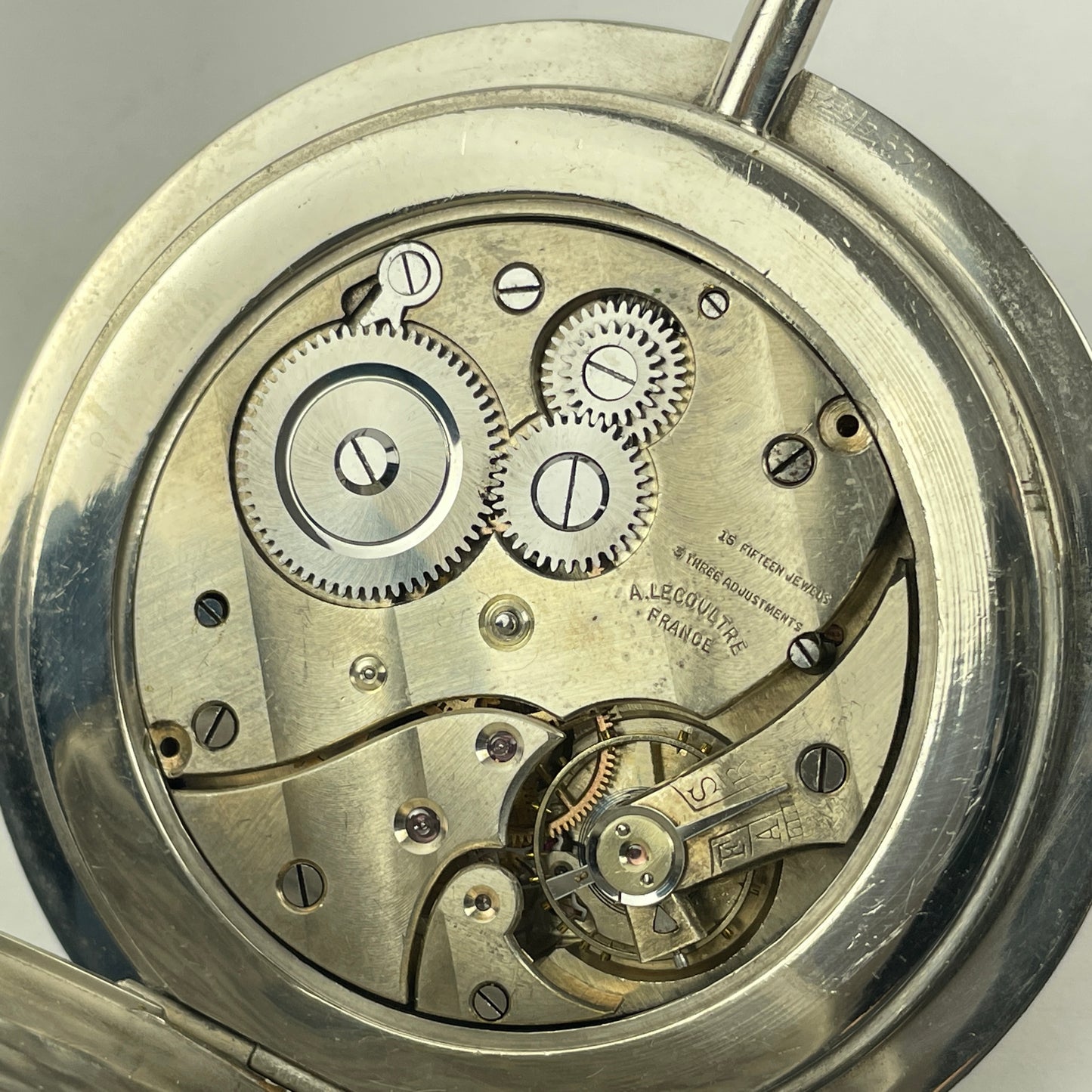 Lot 118- Three (3) Swiss 8-Day Travel Clocks