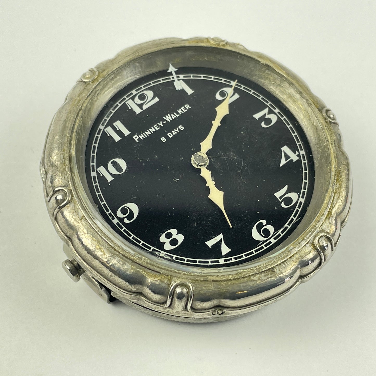 Lot 118- Three (3) Swiss 8-Day Travel Clocks