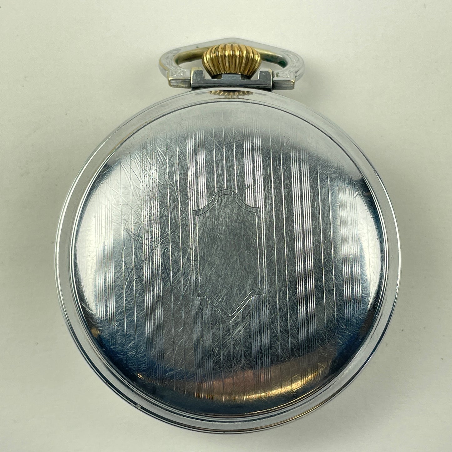 Lot 124- Elgin 18 Size 7 Jewel Open Face Pocket Watch