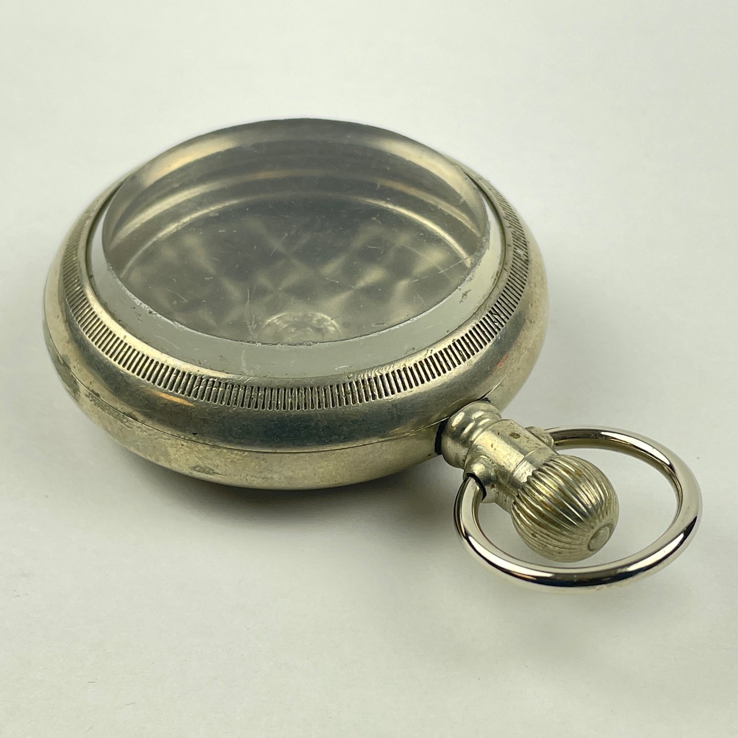 Lot 4- American 18 Size Open Face Philadelphia Silveroid Pocket Watch Case