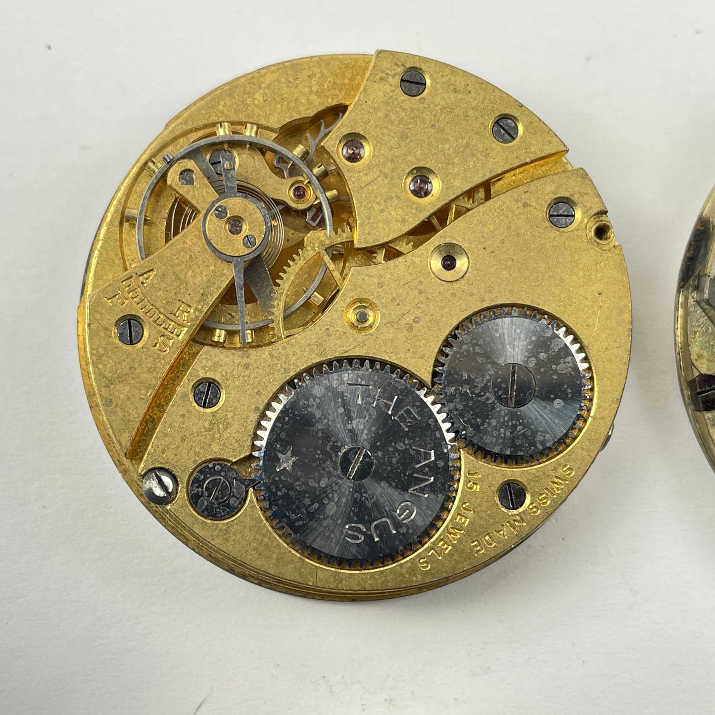 Lot 125- Swiss & English Pocket Watch Movements