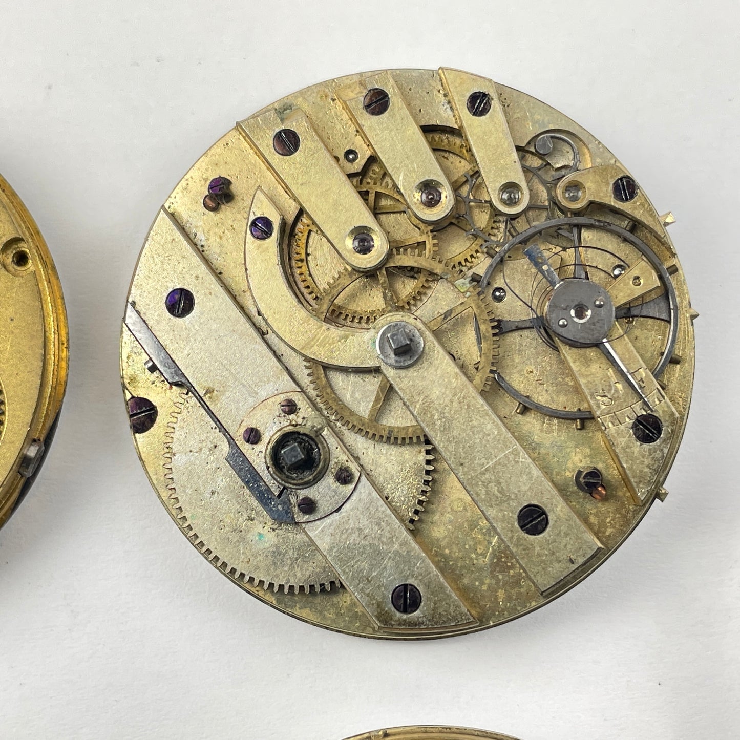 Lot 125- Swiss & English Pocket Watch Movements