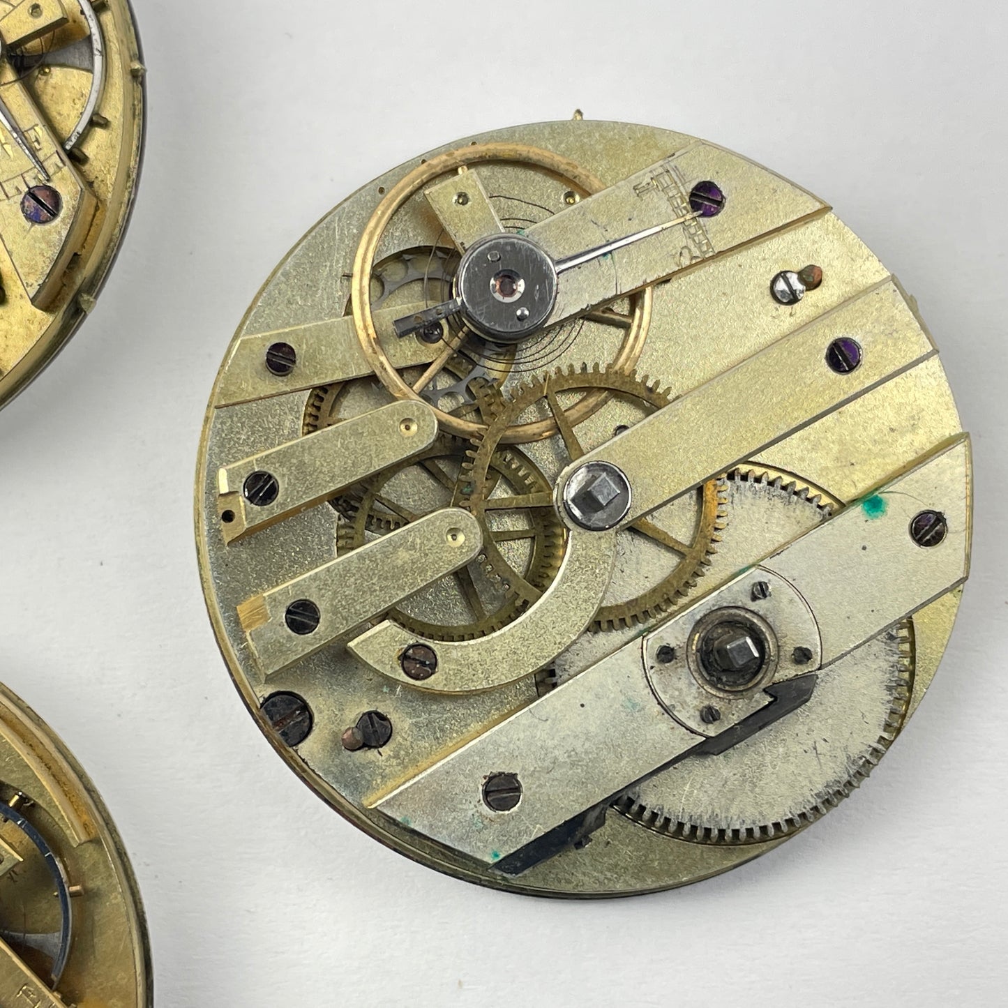 Lot 125- Swiss & English Pocket Watch Movements