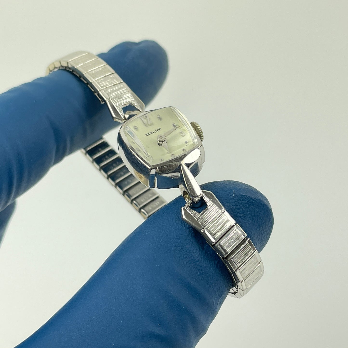 Lot 55- Hamilton Ladies Vintage 22 Jewel Wristwatches w/ Original Box