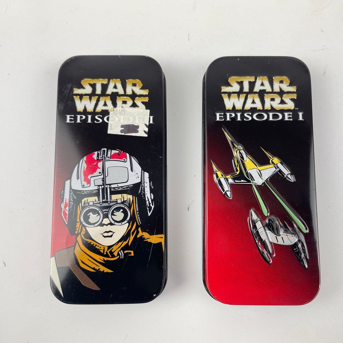 Lot 72- Star Wars Episode I Pair of Boxed NOS Wristwatches