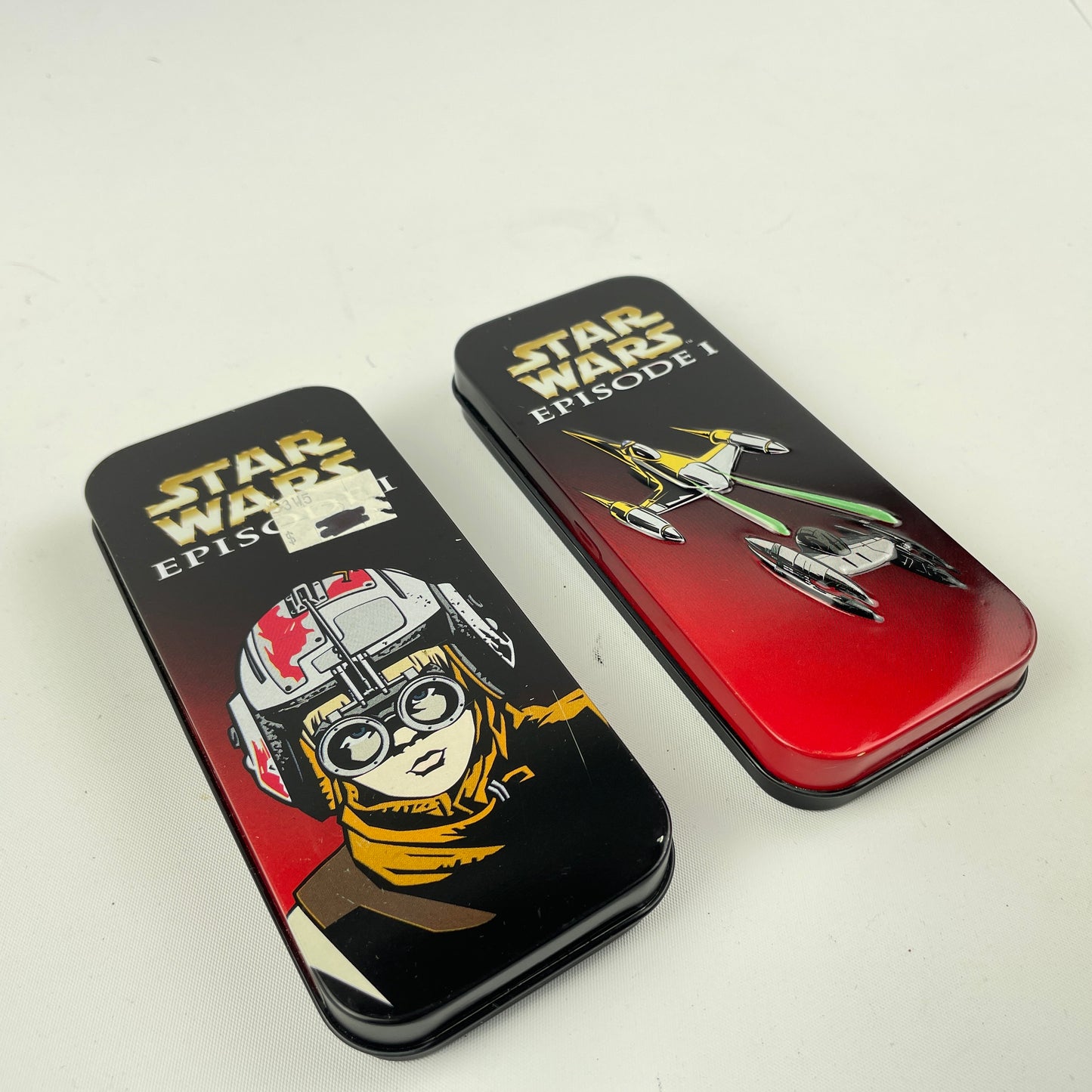 Lot 72- Star Wars Episode I Pair of Boxed NOS Wristwatches