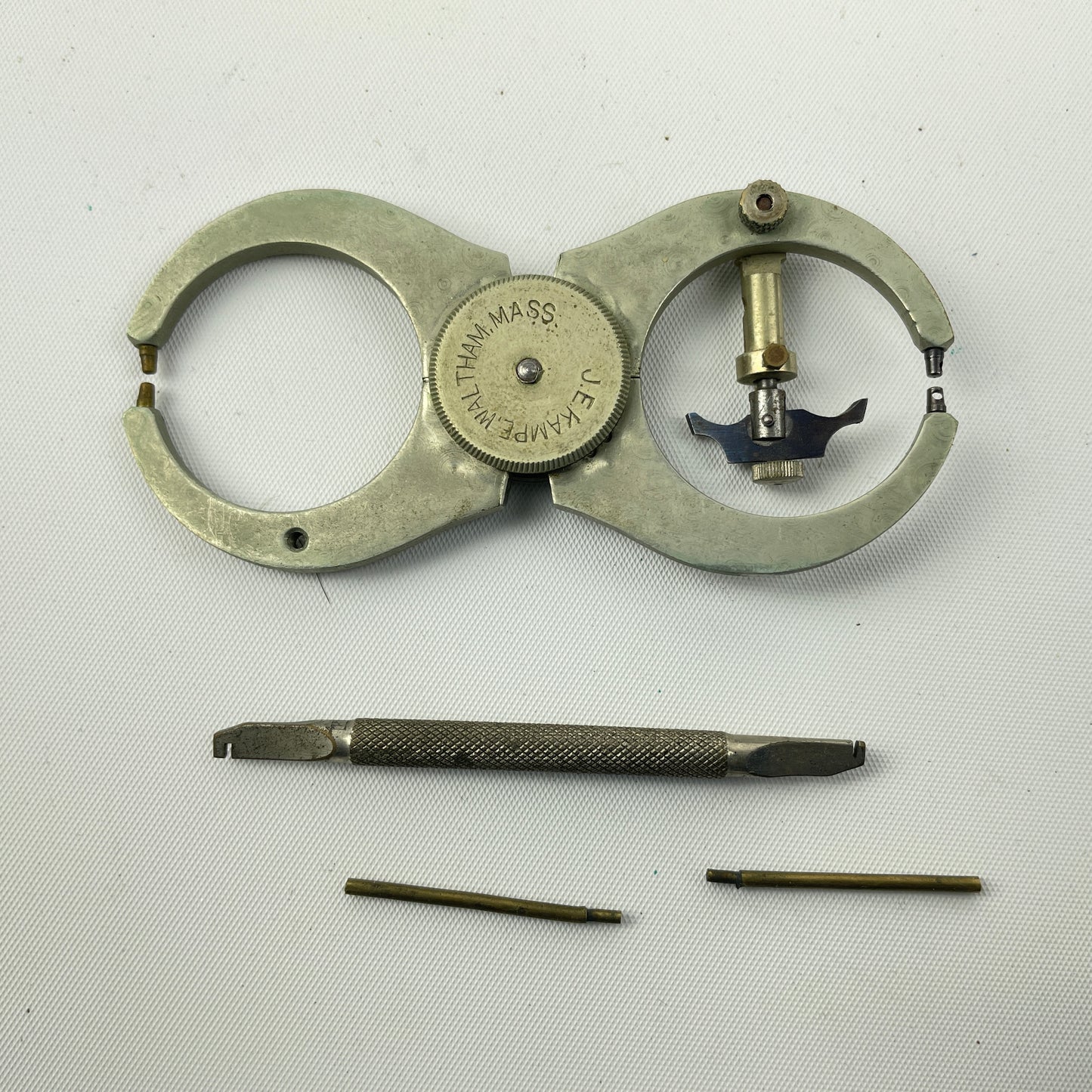 Lot 60- Watchmaker’s Boxed Hand Nickel Caliper w/ Instructions