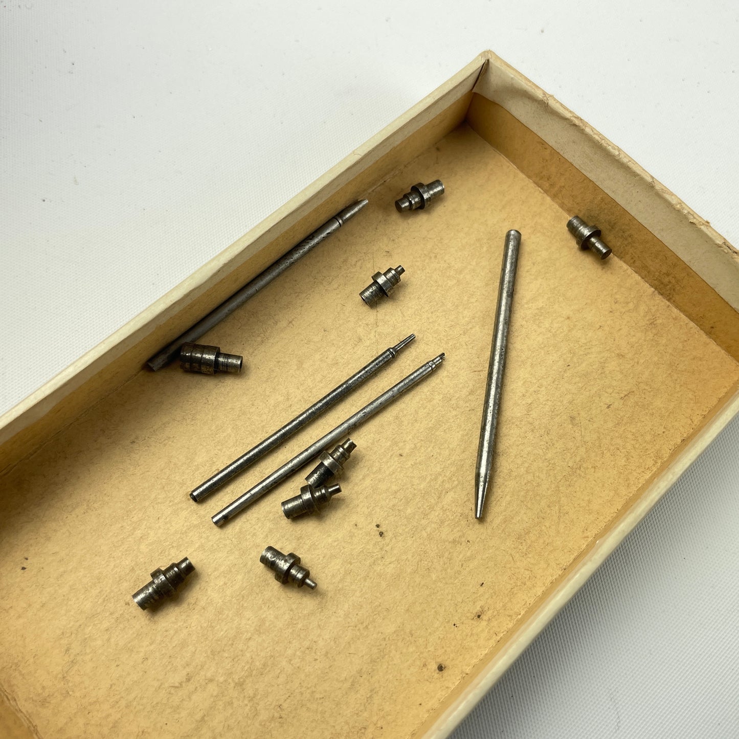 Lot 20- Watchmaker’s Small Wood Boxed Staking Set