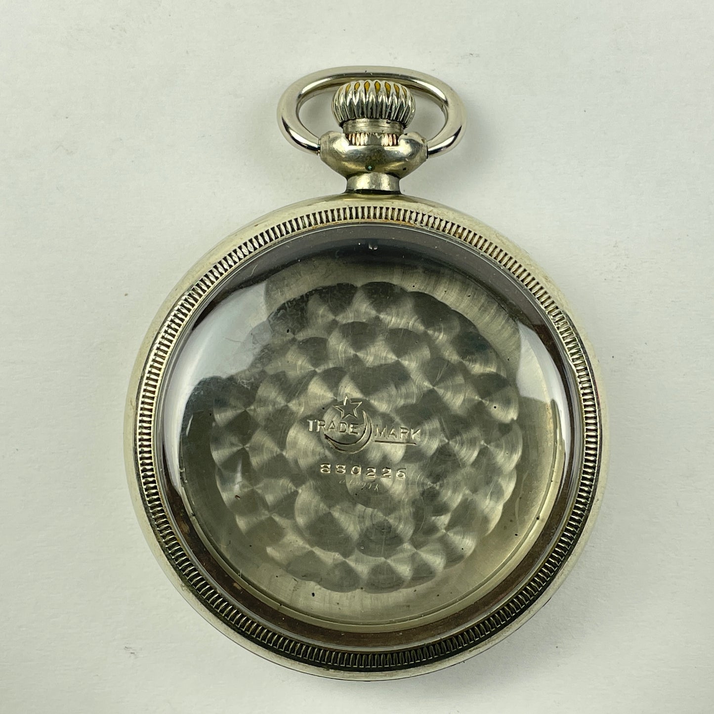 Lot 67- American 16 Size Swing Out Nickel Pocket Watch Case