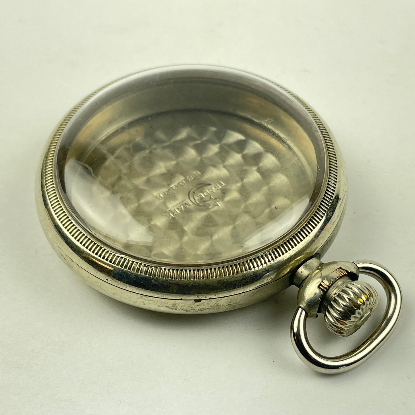 Lot 67- American 16 Size Swing Out Nickel Pocket Watch Case