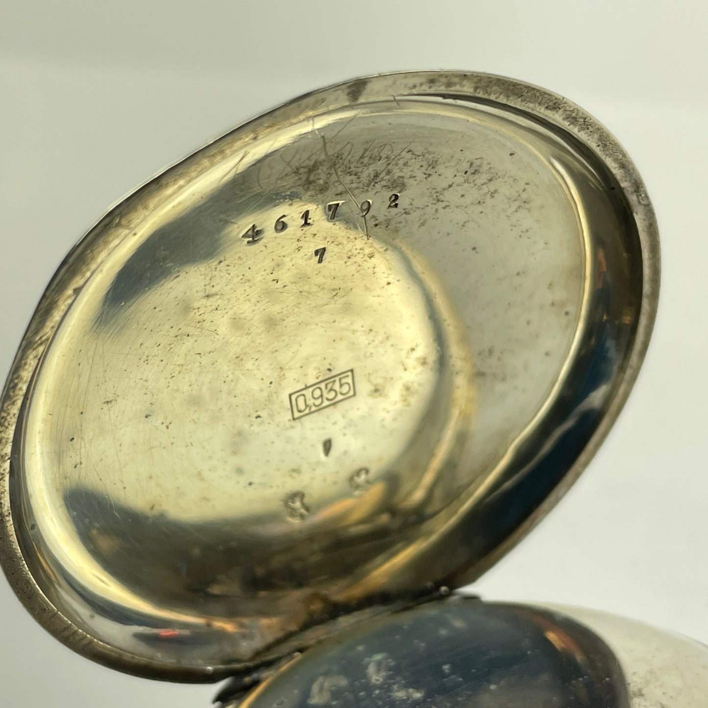 Lot 69- Swiss Sterling Silver Open Face Pocket Watch
