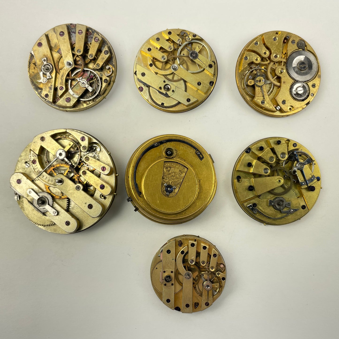 Lot 71- Selection of Swiss Bar, English Fusee & Lepine Pocket Watch Movements