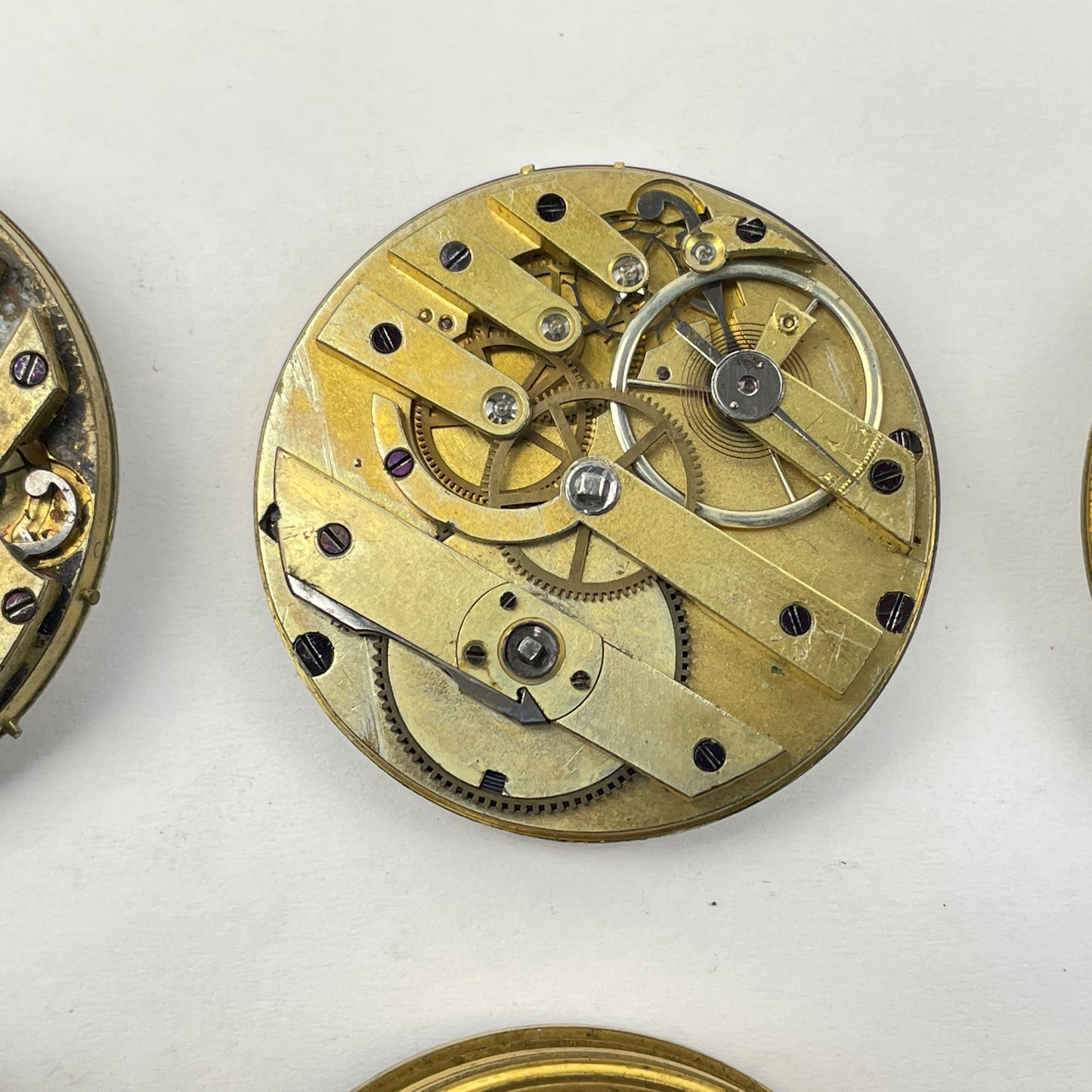 Lot 71- Selection of Swiss Bar, English Fusee & Lepine Pocket Watch Movements