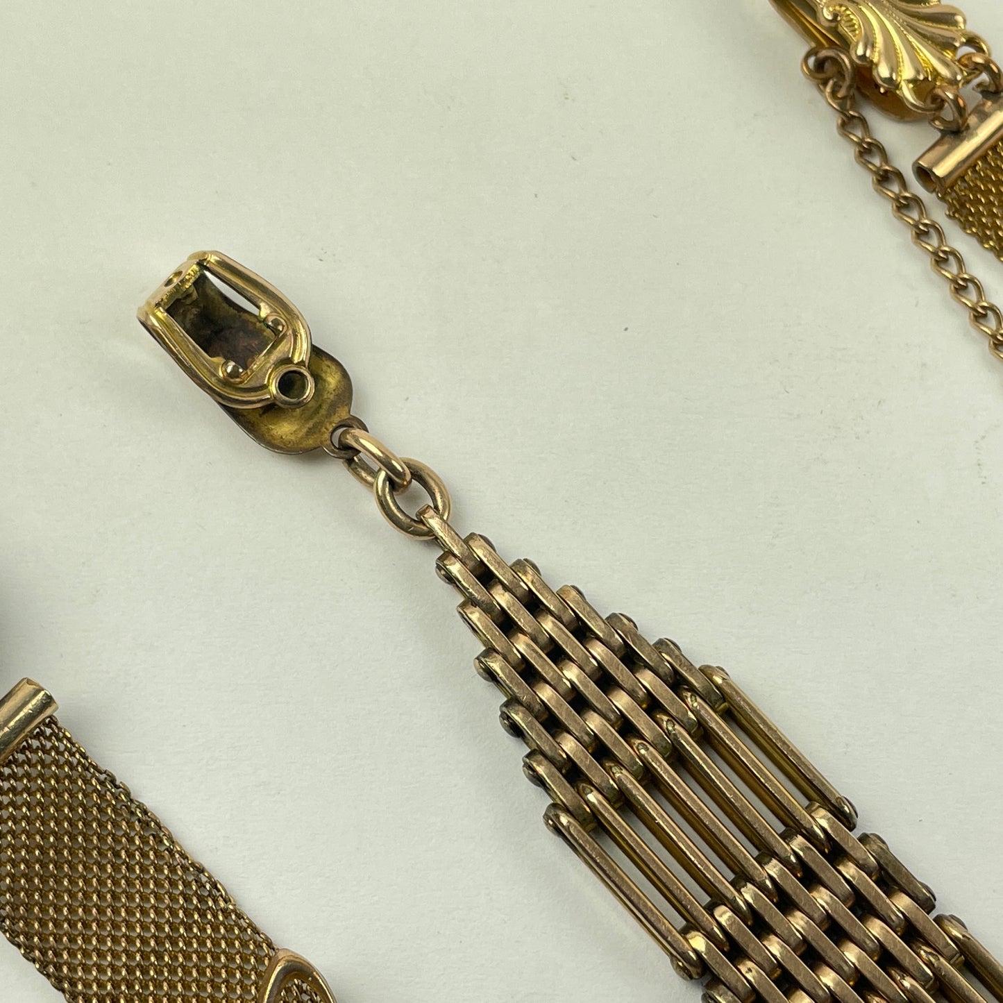 Lot 35- Men’s YGF Antique Victorian Pocket Watch Chain Fobs