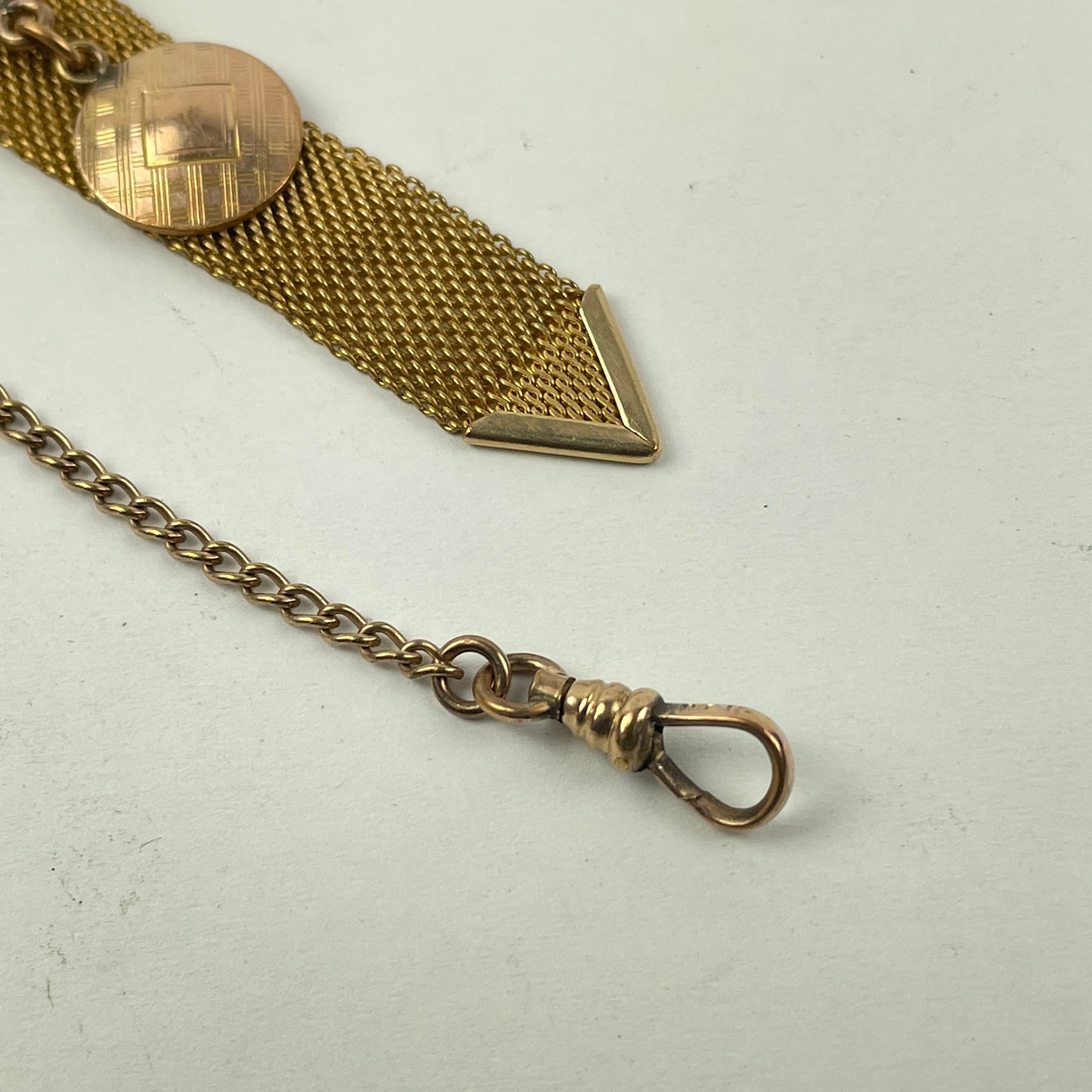 Lot 35- Men’s YGF Antique Victorian Pocket Watch Chain Fobs