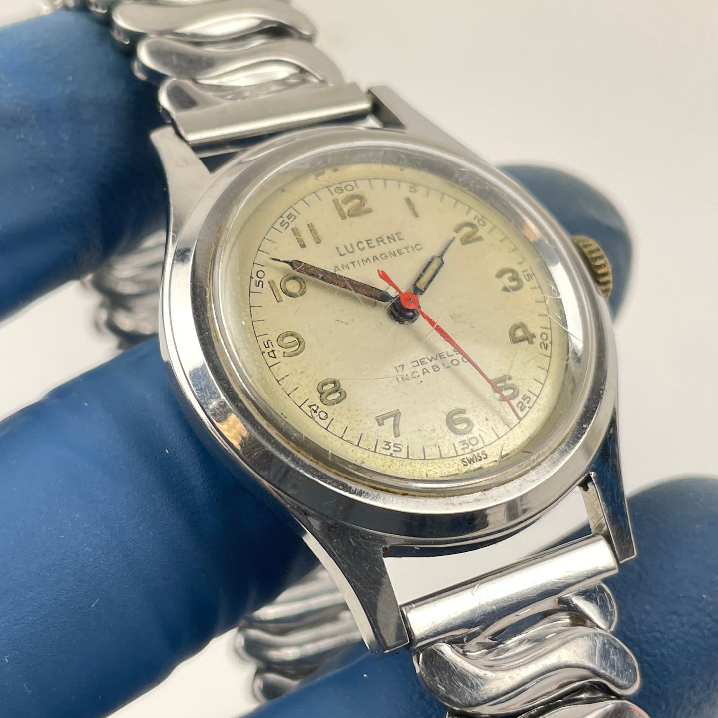 Lot 80- Swiss Pair of Vintage Mechanical Men’s Wristwatches