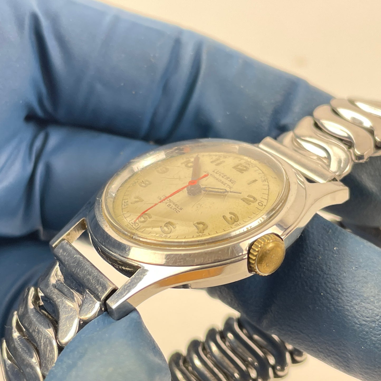 Lot 80- Swiss Pair of Vintage Mechanical Men’s Wristwatches