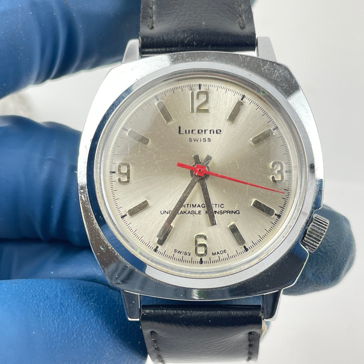 Lot 80- Swiss Pair of Vintage Mechanical Men’s Wristwatches