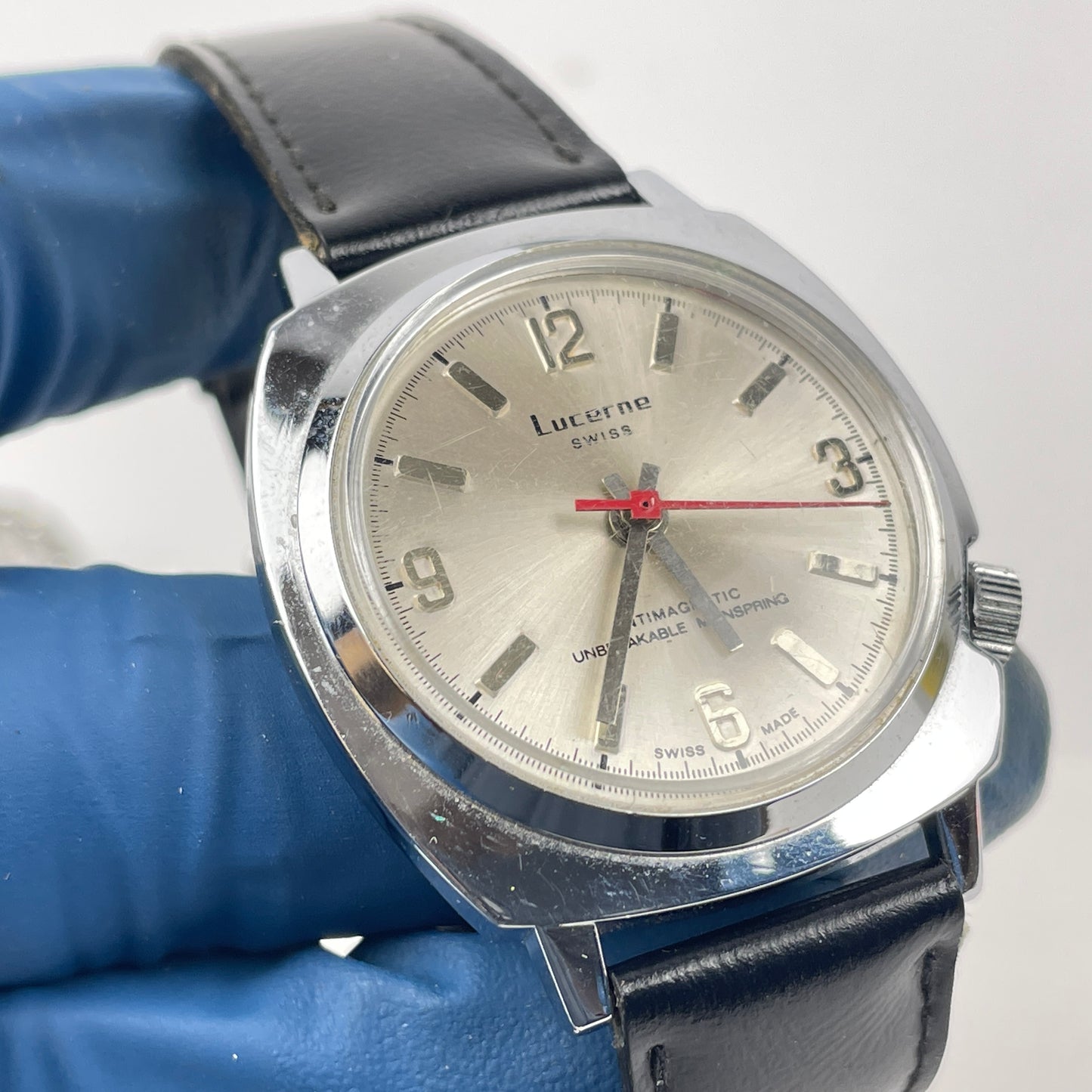 Lot 80- Swiss Pair of Vintage Mechanical Men’s Wristwatches