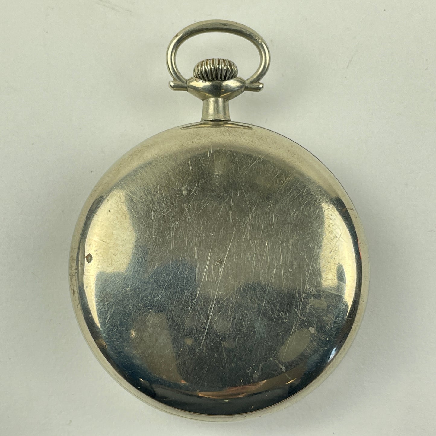 Lot 81- Elgin 16 Size Nickel 7 Jewel Open Face Pocket Watch