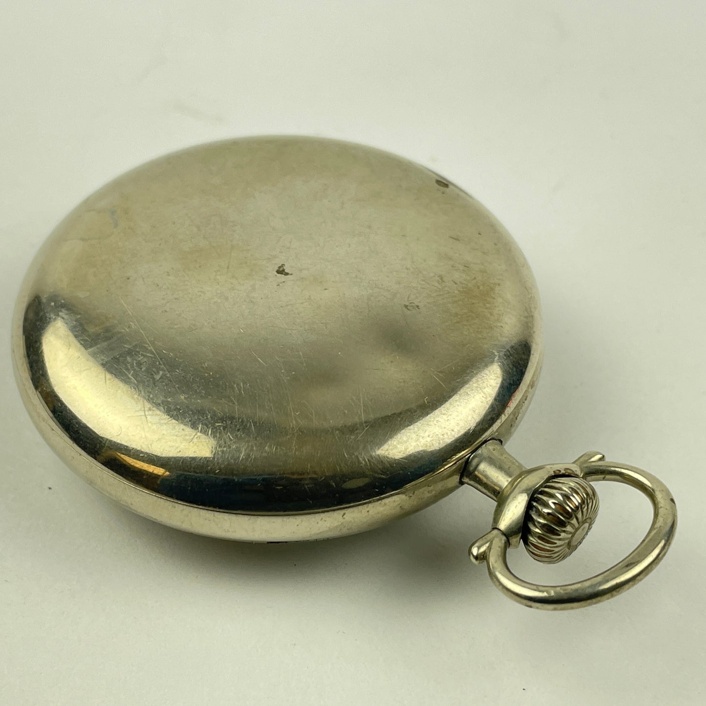 Lot 81- Elgin 16 Size Nickel 7 Jewel Open Face Pocket Watch