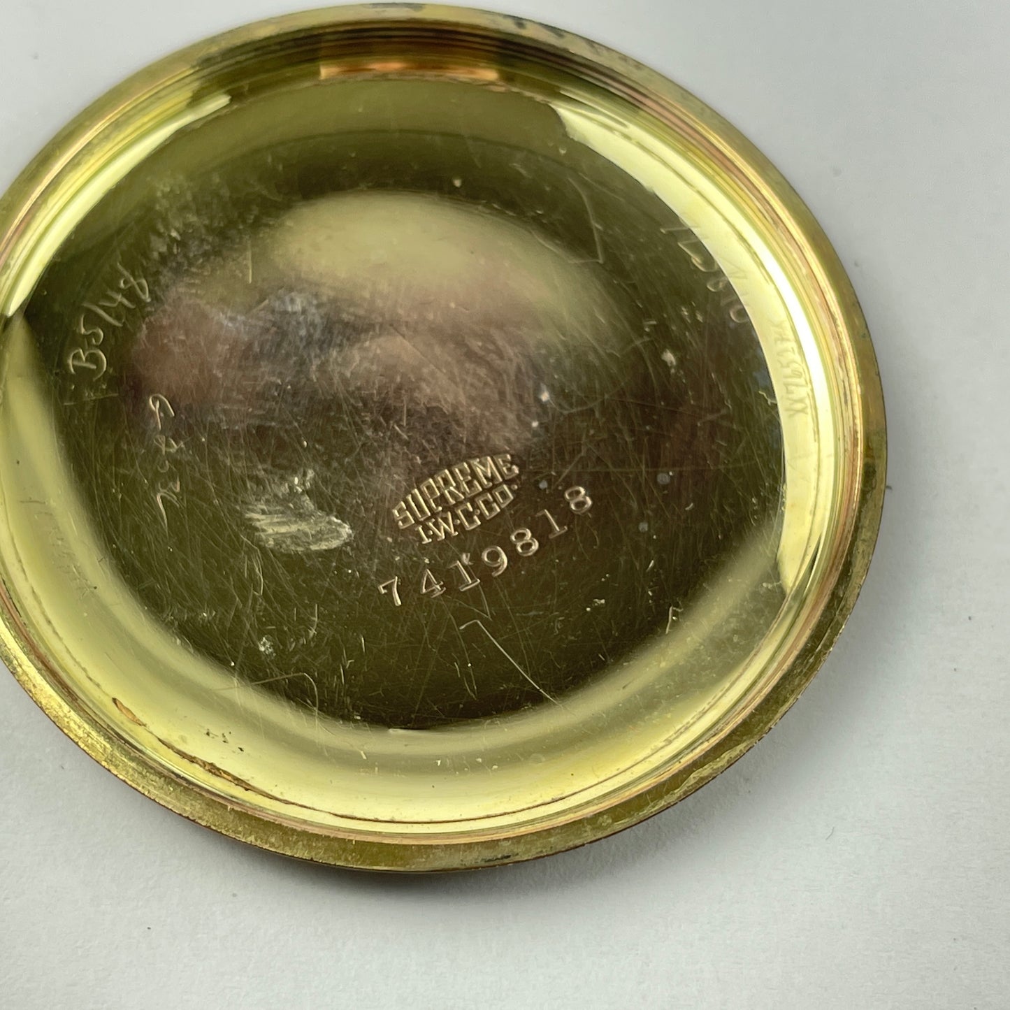 Lot 12- Elgin 12 Size Yellow 17 Jewel Open Face Pocket Watch