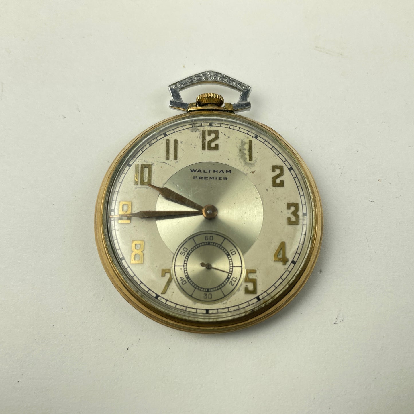Lot 87- Waltham & Swiss 10 Size Non-Running Pocket Watch Movements