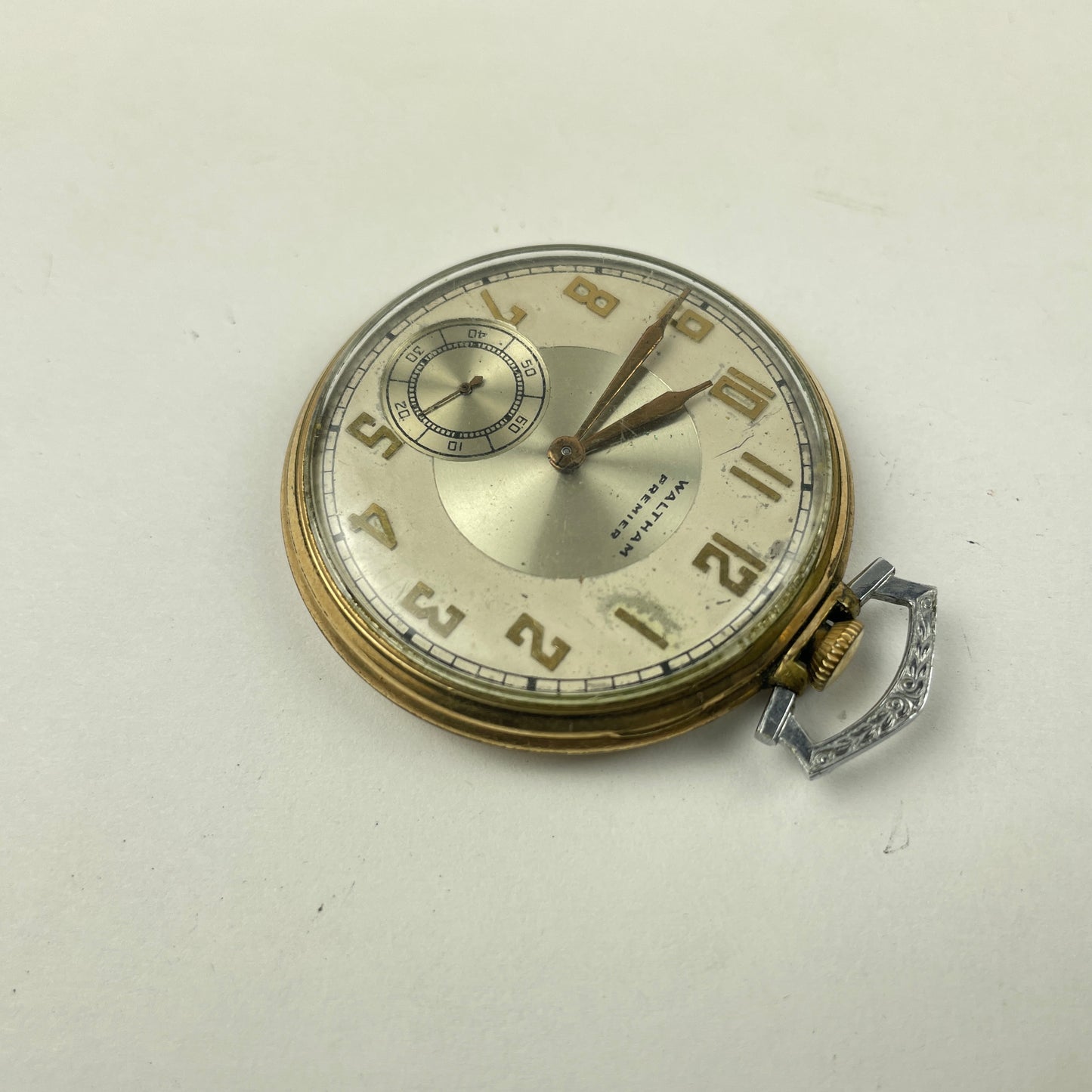 Lot 87- Waltham & Swiss 10 Size Non-Running Pocket Watch Movements