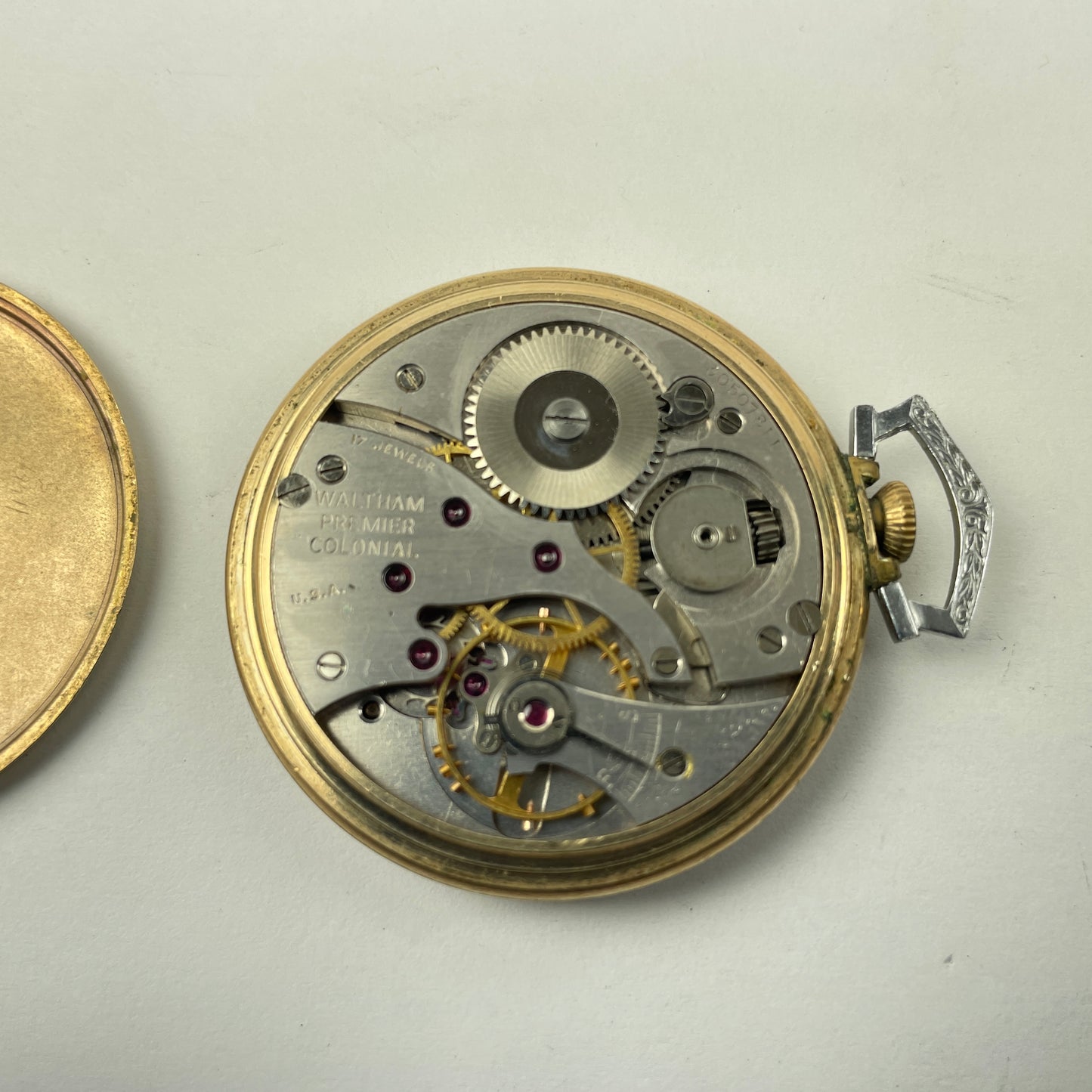 Lot 87- Waltham & Swiss 10 Size Non-Running Pocket Watch Movements