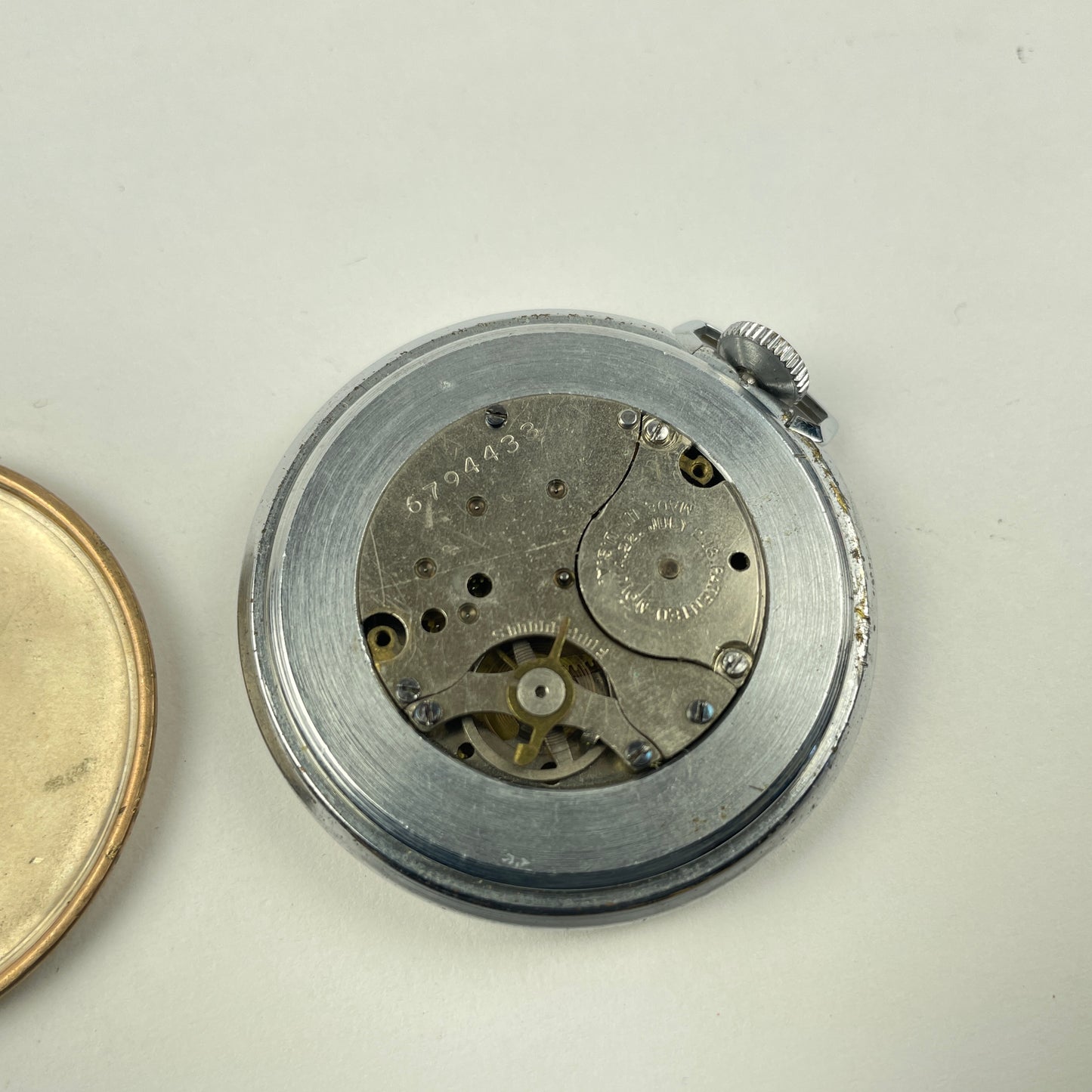 Lot 87- Waltham & Swiss 10 Size Non-Running Pocket Watch Movements