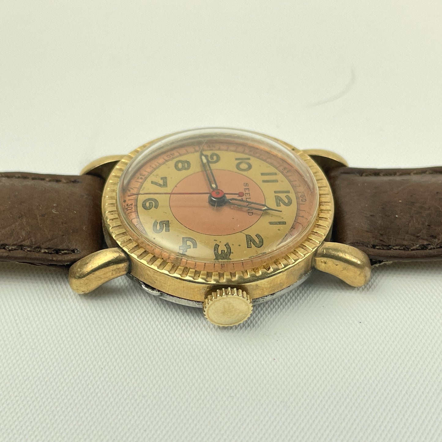 Lot 6- Swiss Seeland Vintage Mechanical Round Wristwatch
